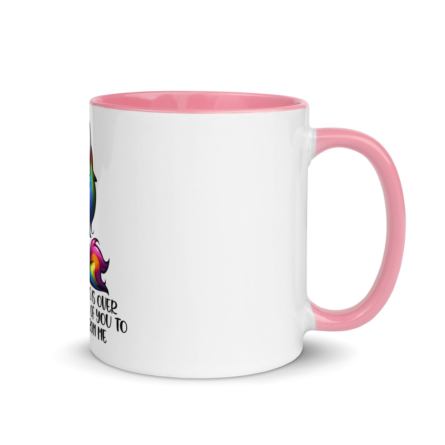 When this virus is over Mug with Color Inside