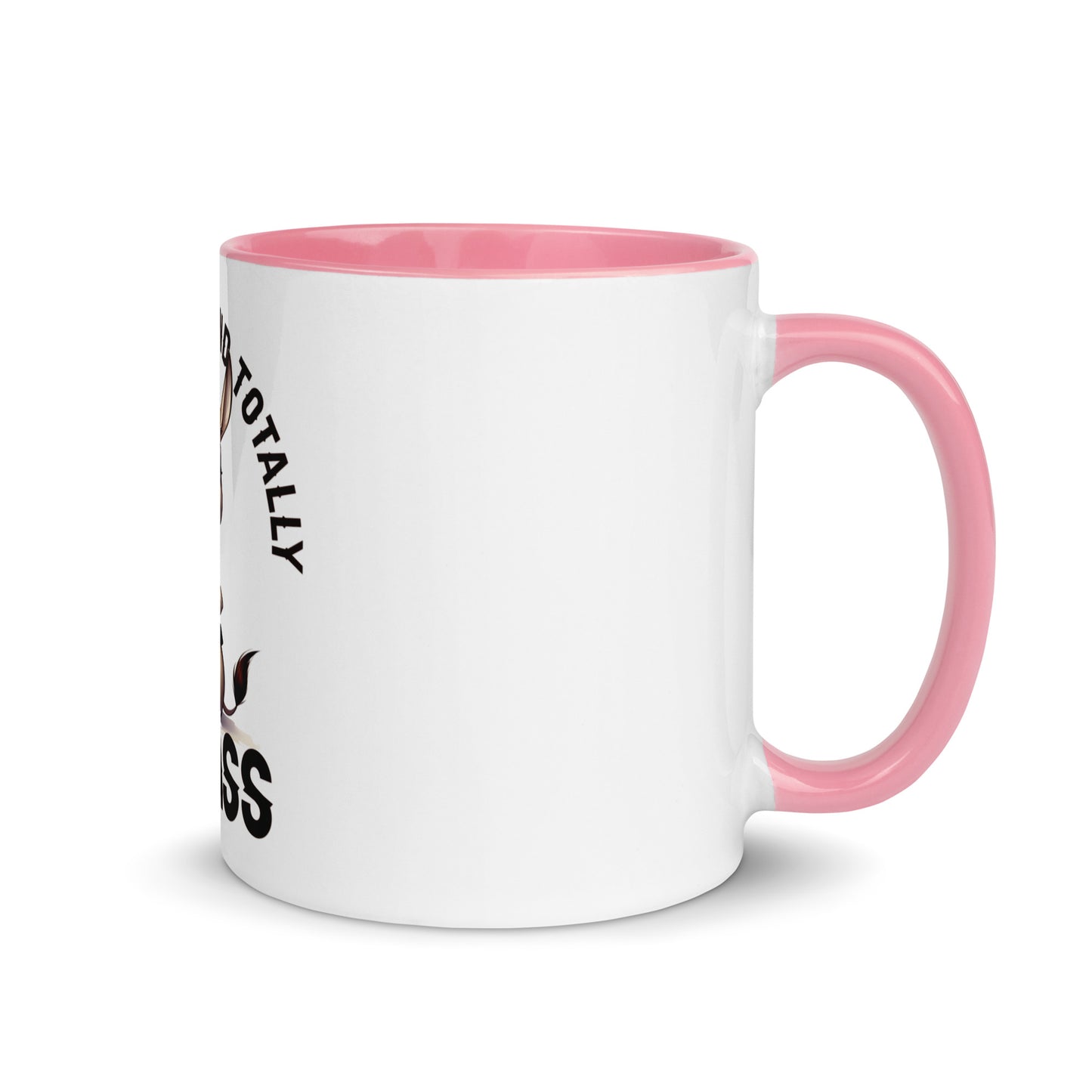 Sass class and total badass Mug with Color Inside