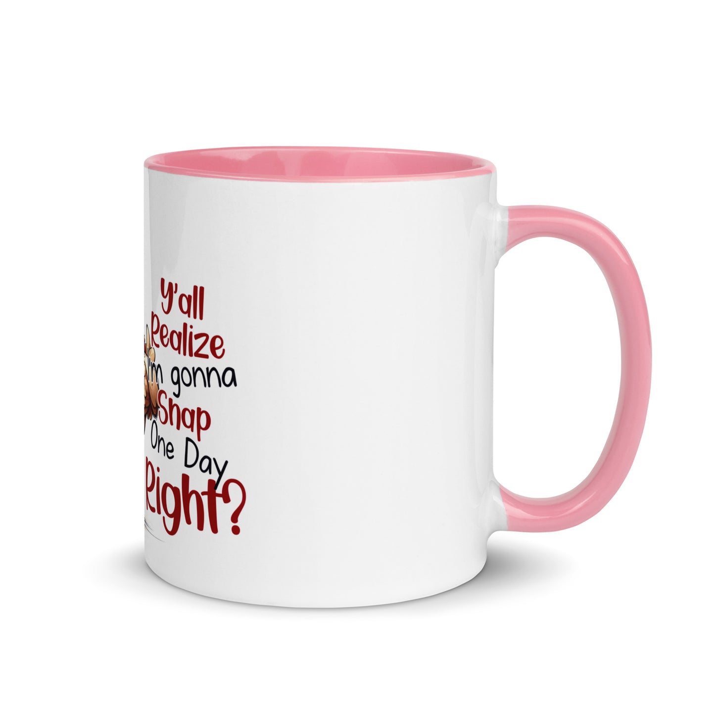 Y’all know Mug with Color Inside