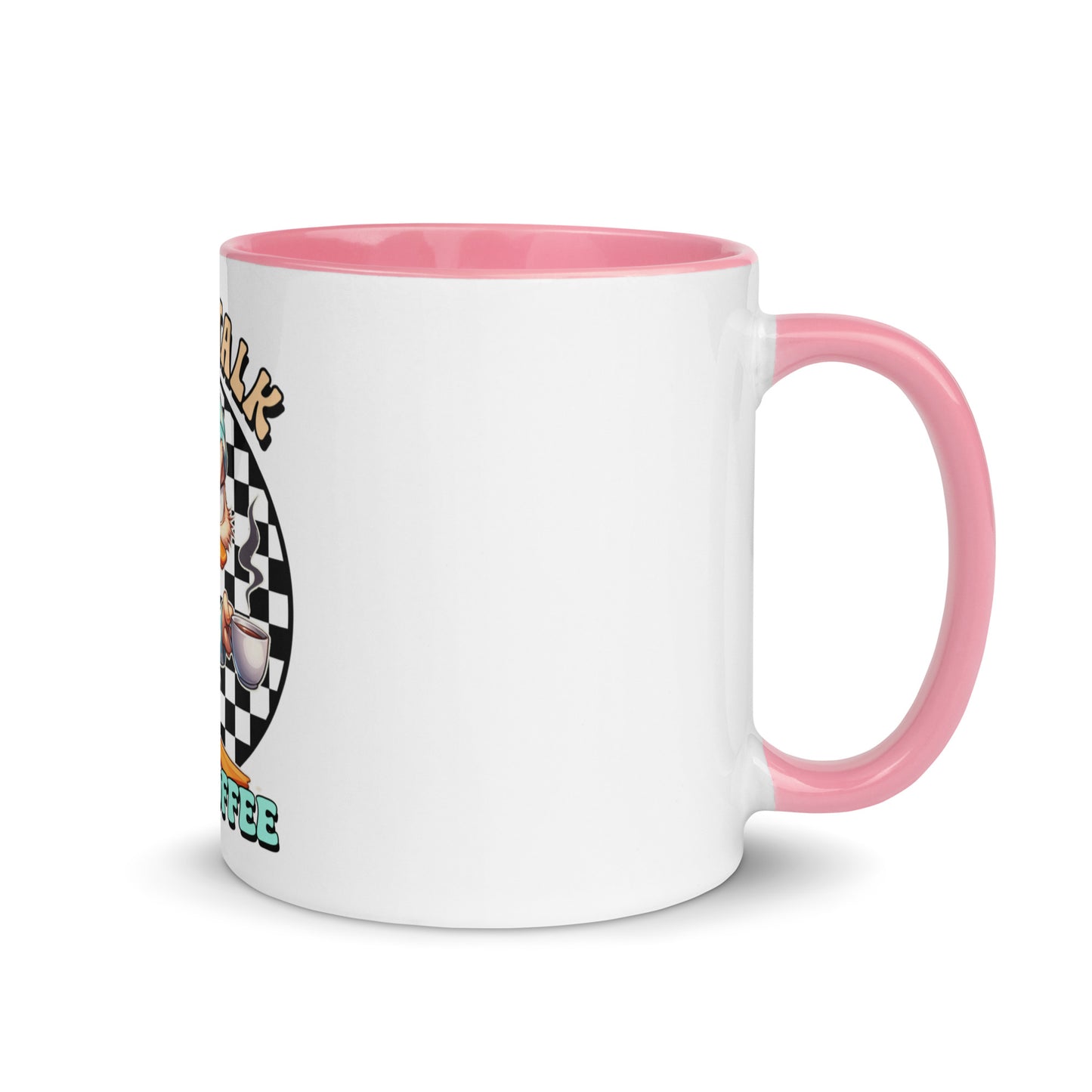 Less talk duck Mug with Color Inside
