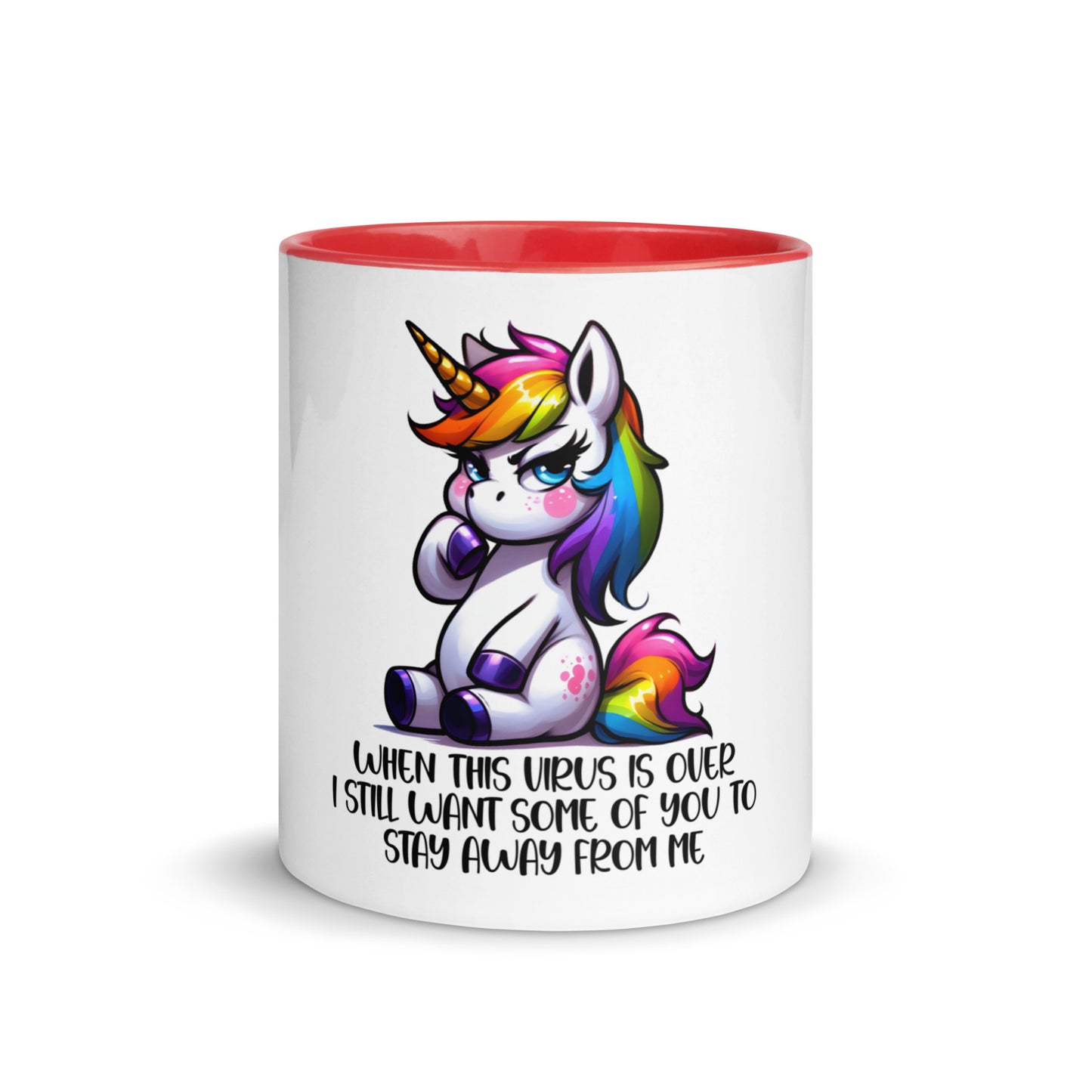 When this virus is over Mug with Color Inside