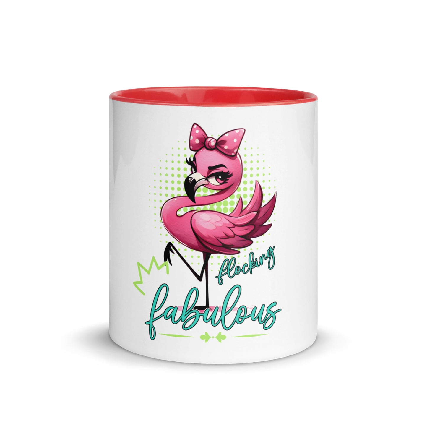 Flocking fabulous Mug with Color Inside