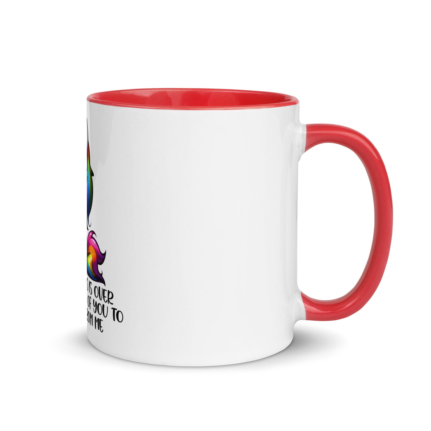 When this virus is over Mug with Color Inside