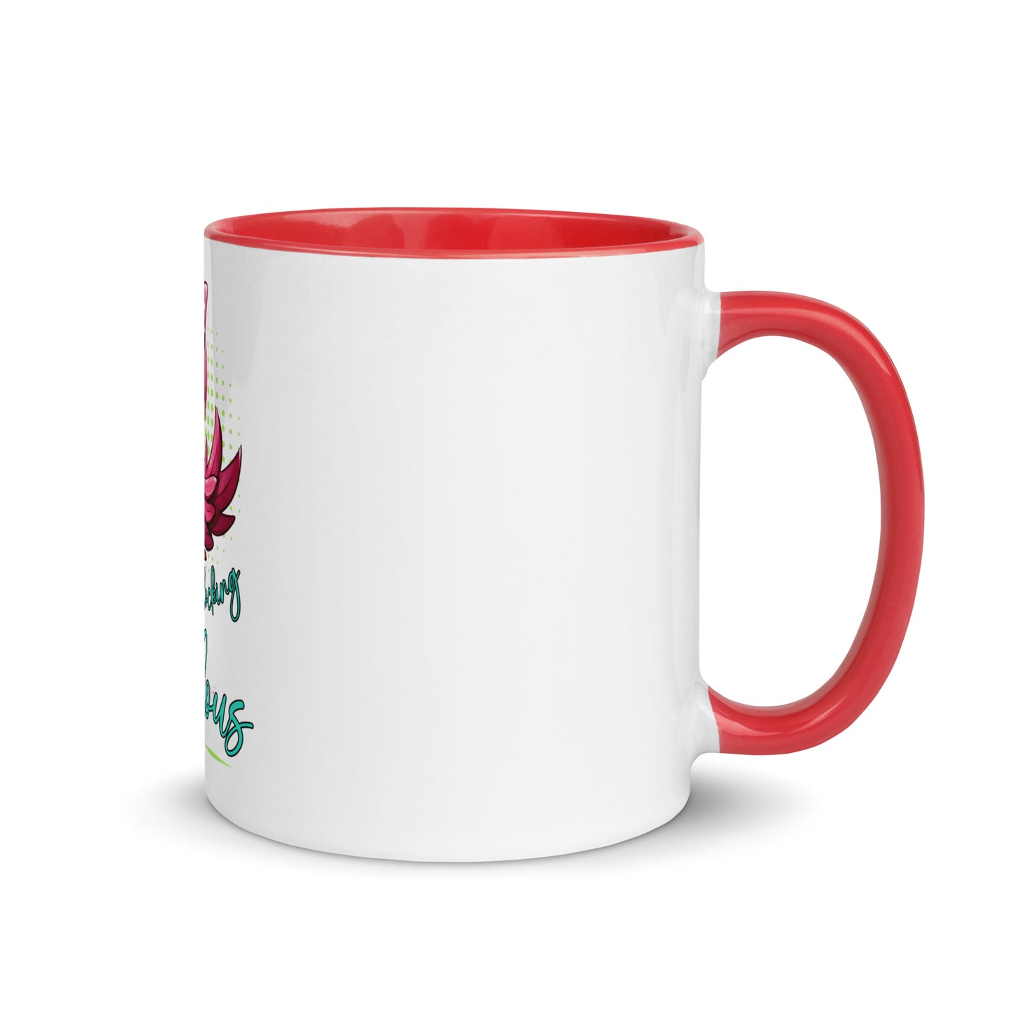 Flocking fabulous Mug with Color Inside