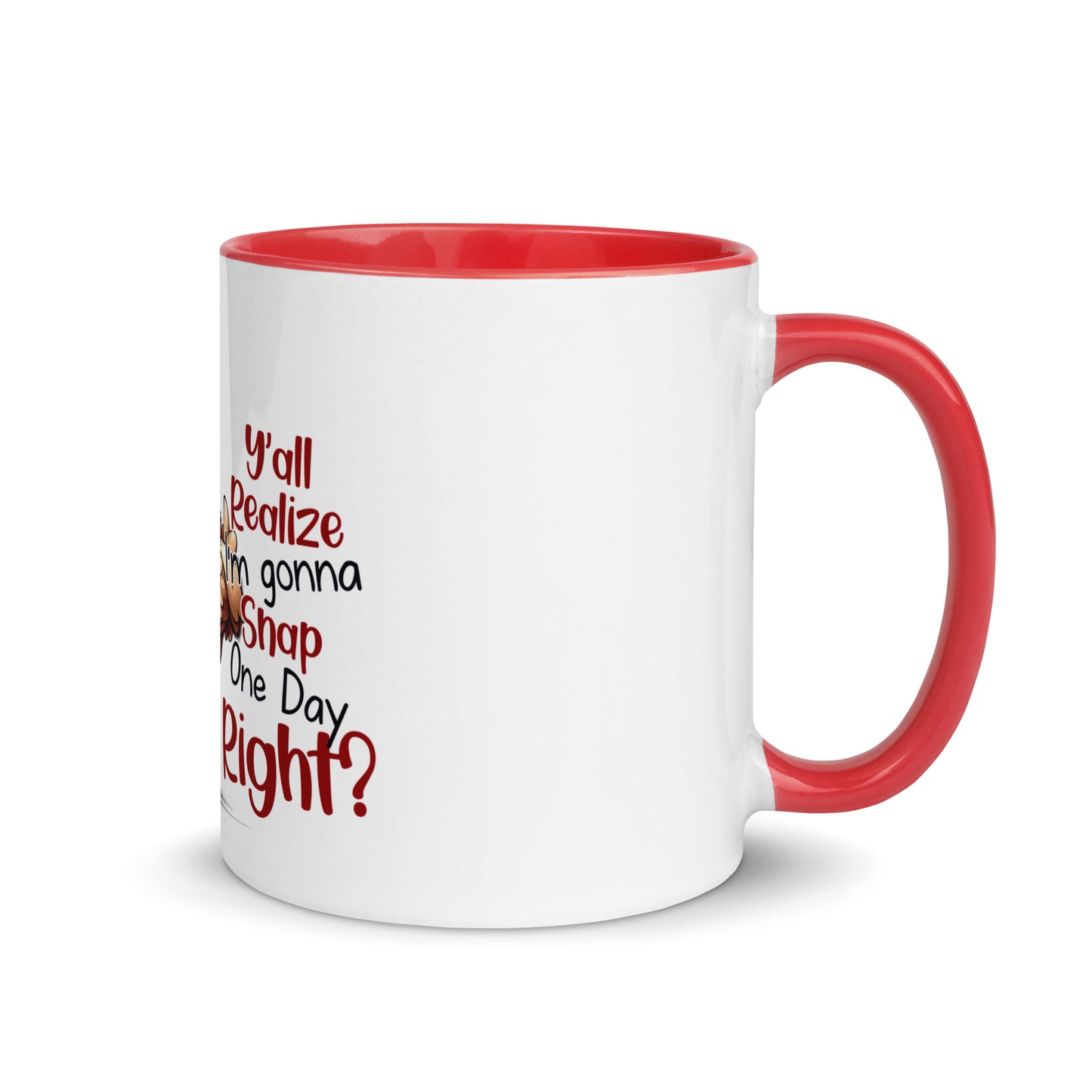 Y’all know Mug with Color Inside