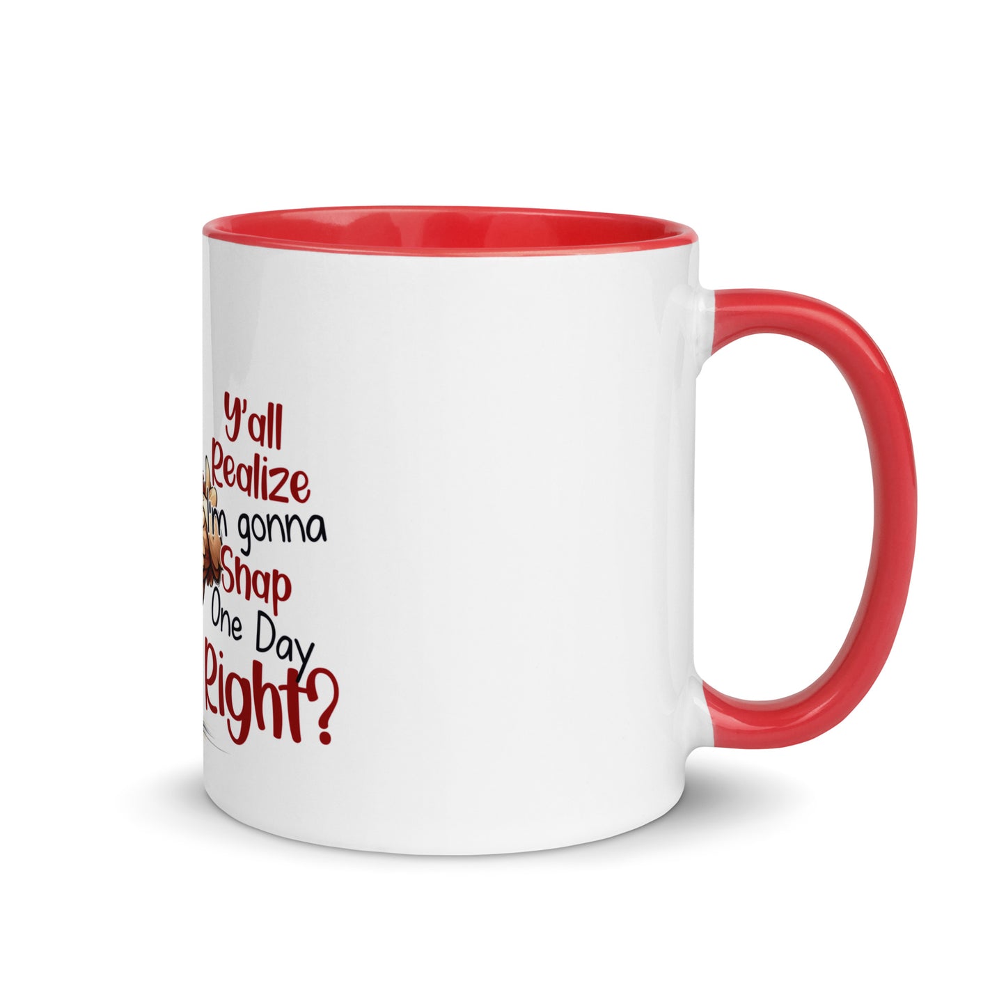 Y’all know Mug with Color Inside