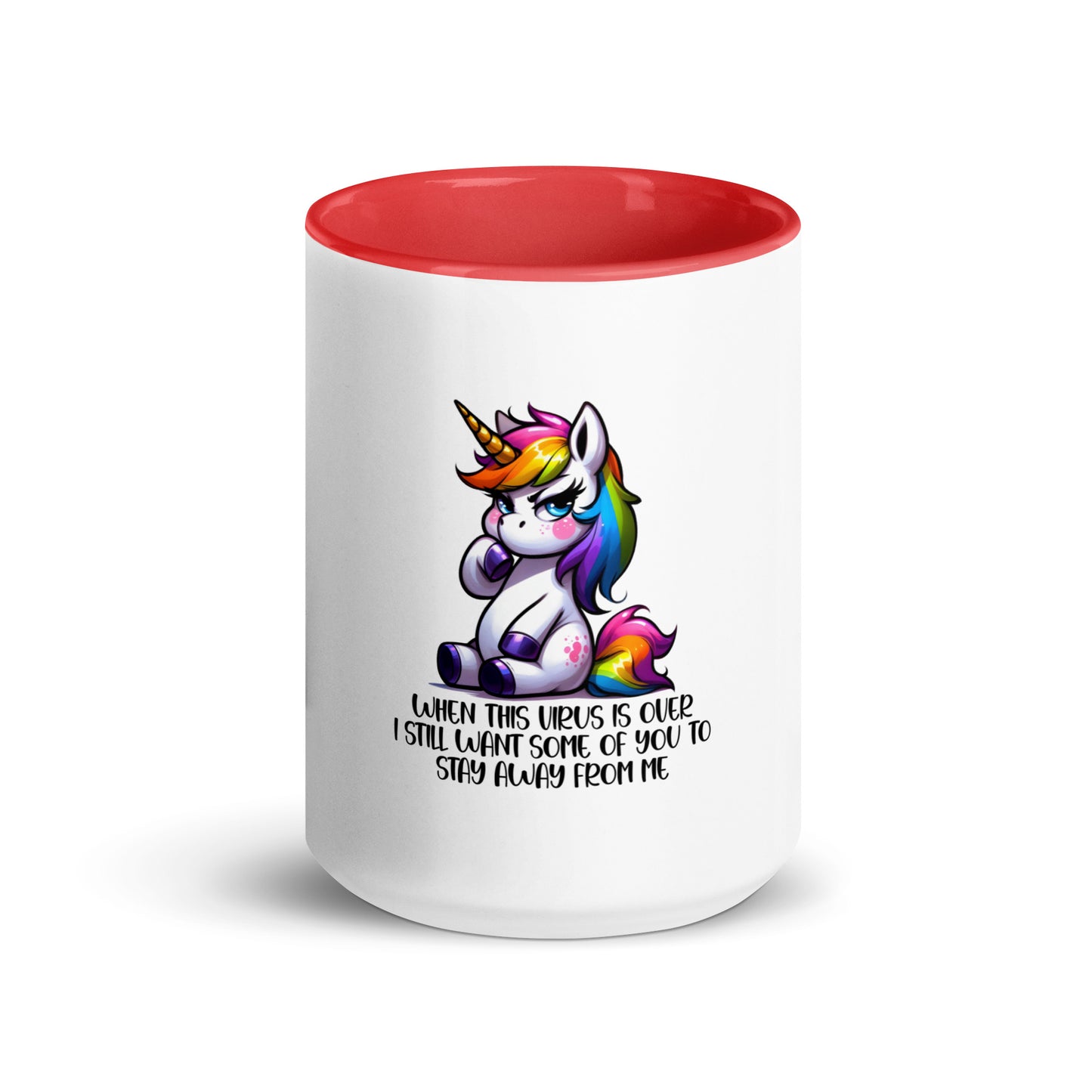 When this virus is over Mug with Color Inside