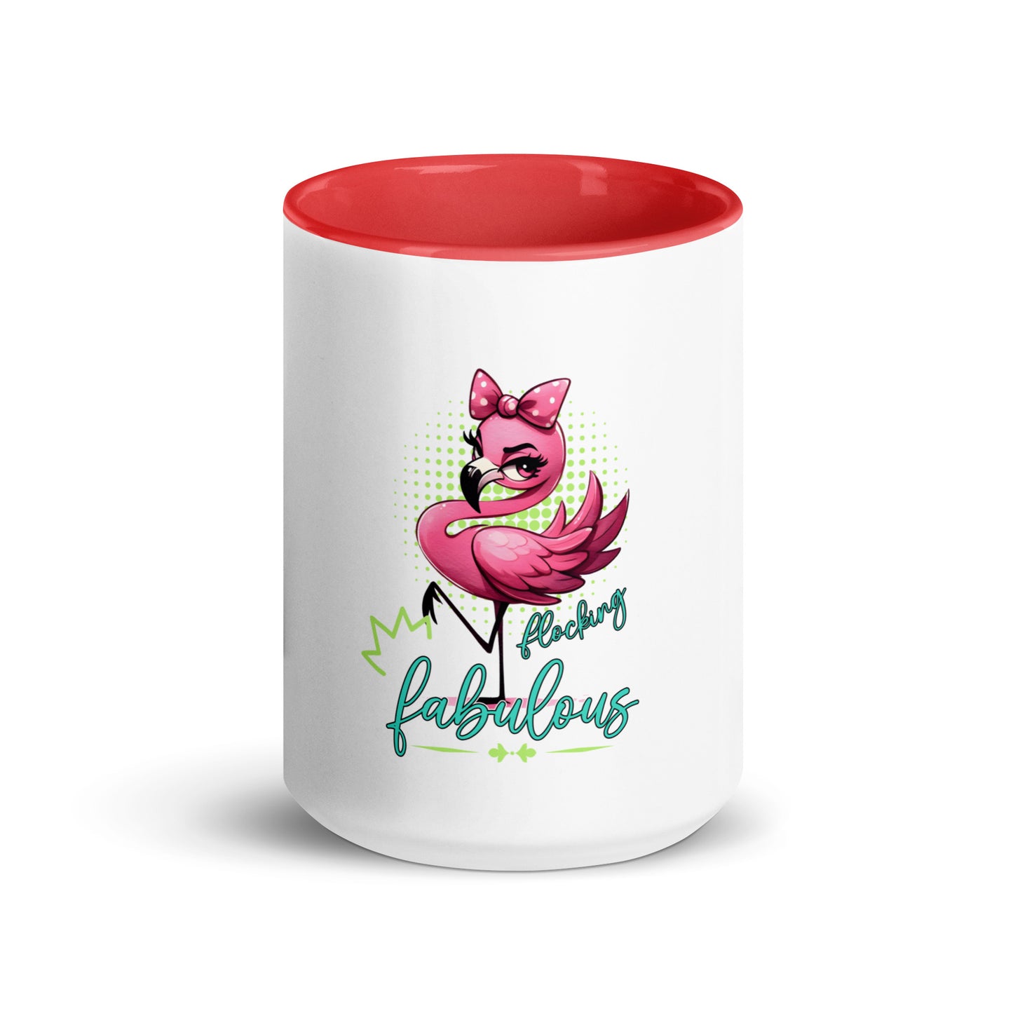 Flocking fabulous Mug with Color Inside