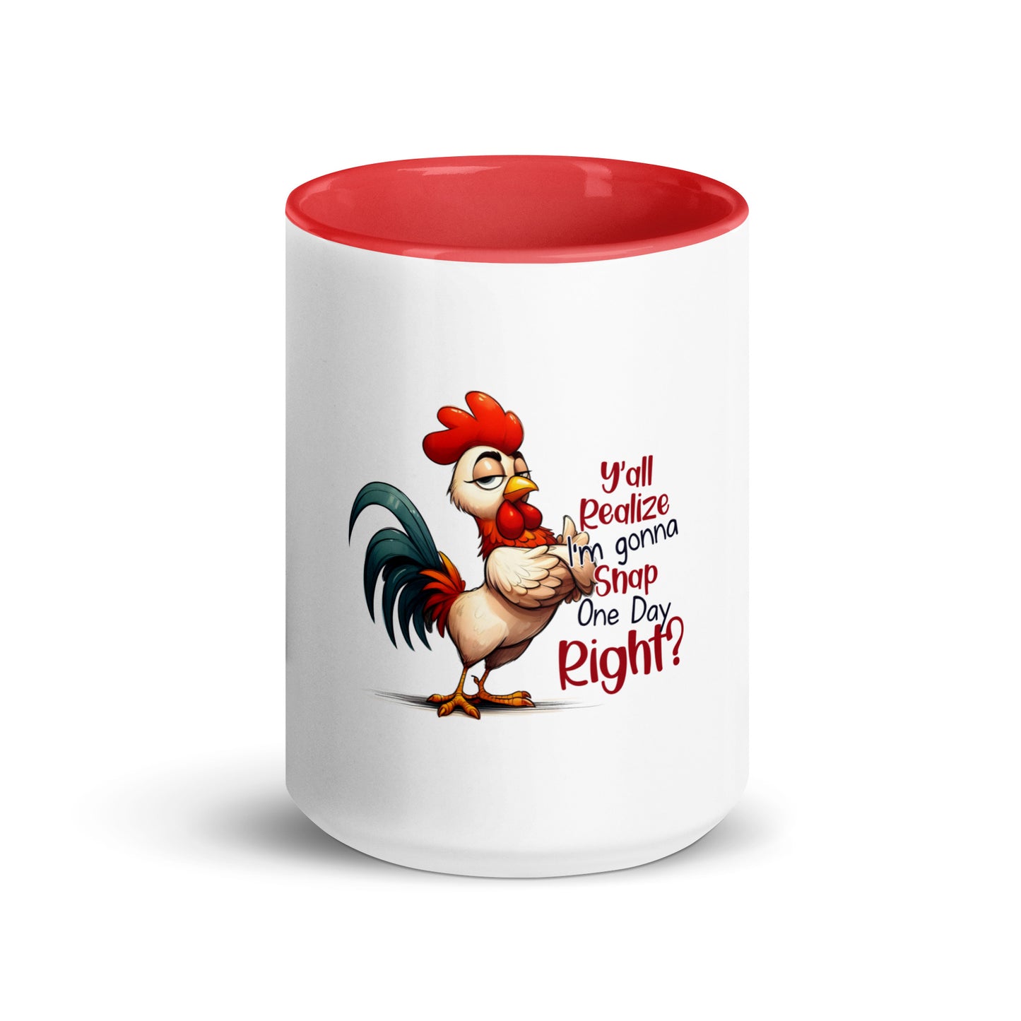 Y’all know Mug with Color Inside