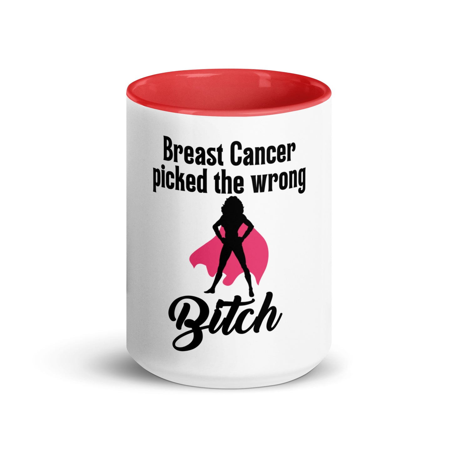 Breast cancer picked Mug with Color Inside