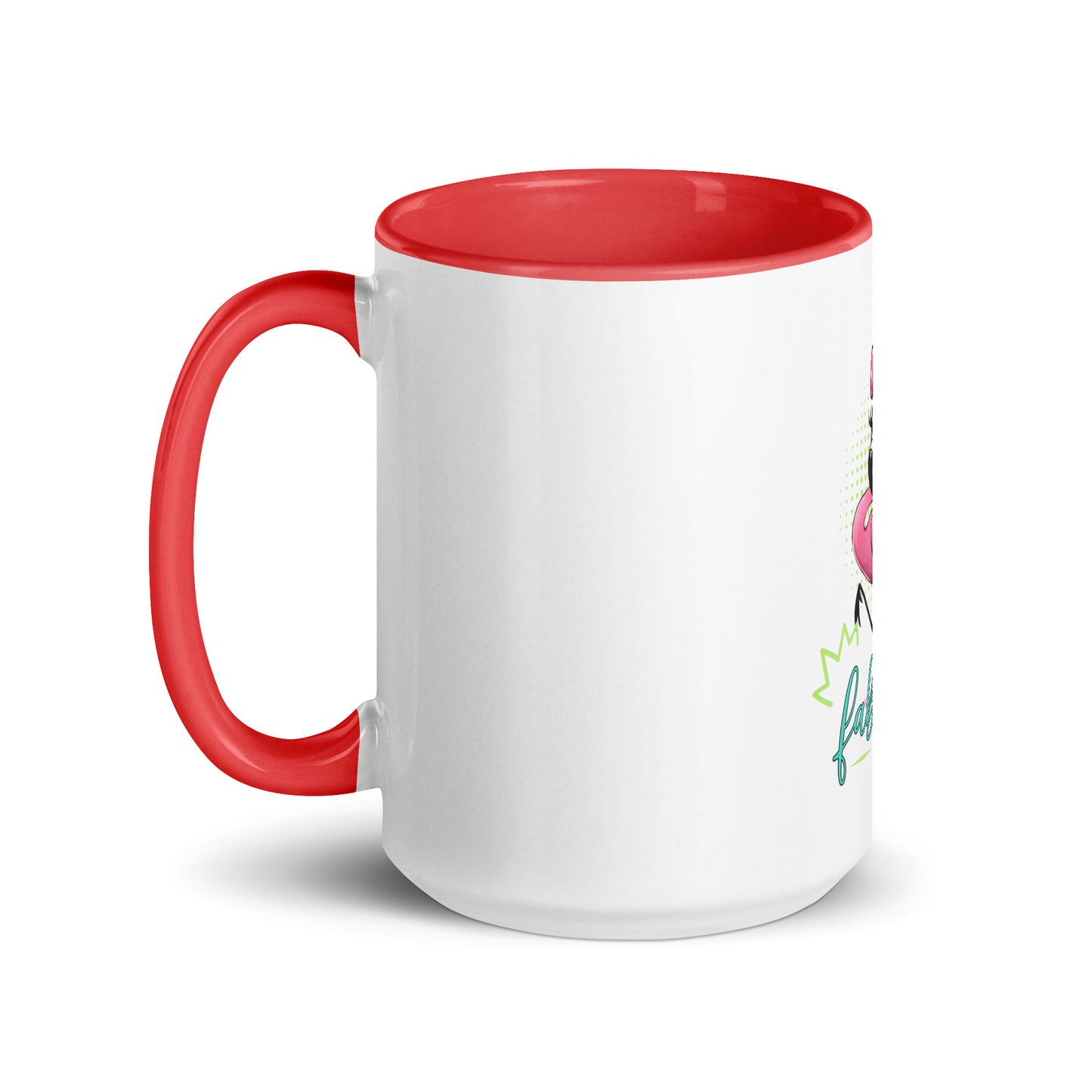Flocking fabulous Mug with Color Inside