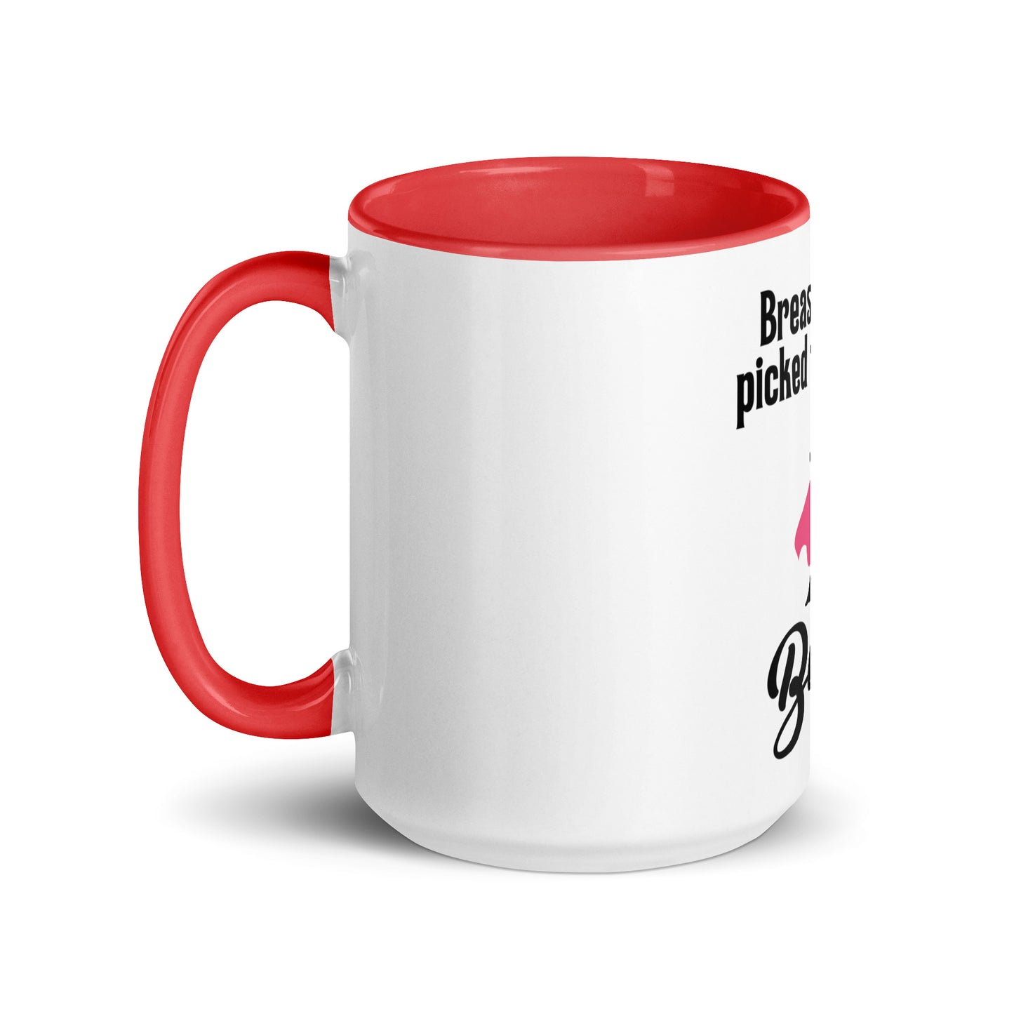 Breast cancer picked Mug with Color Inside