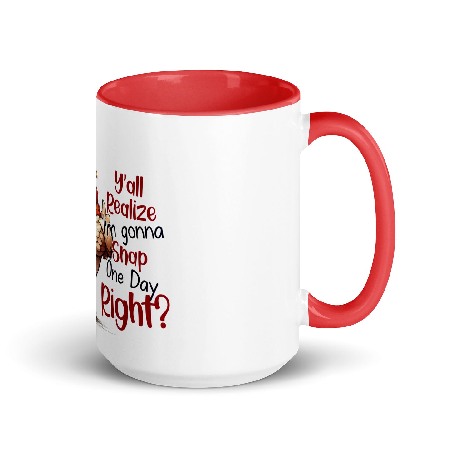 Y’all know Mug with Color Inside