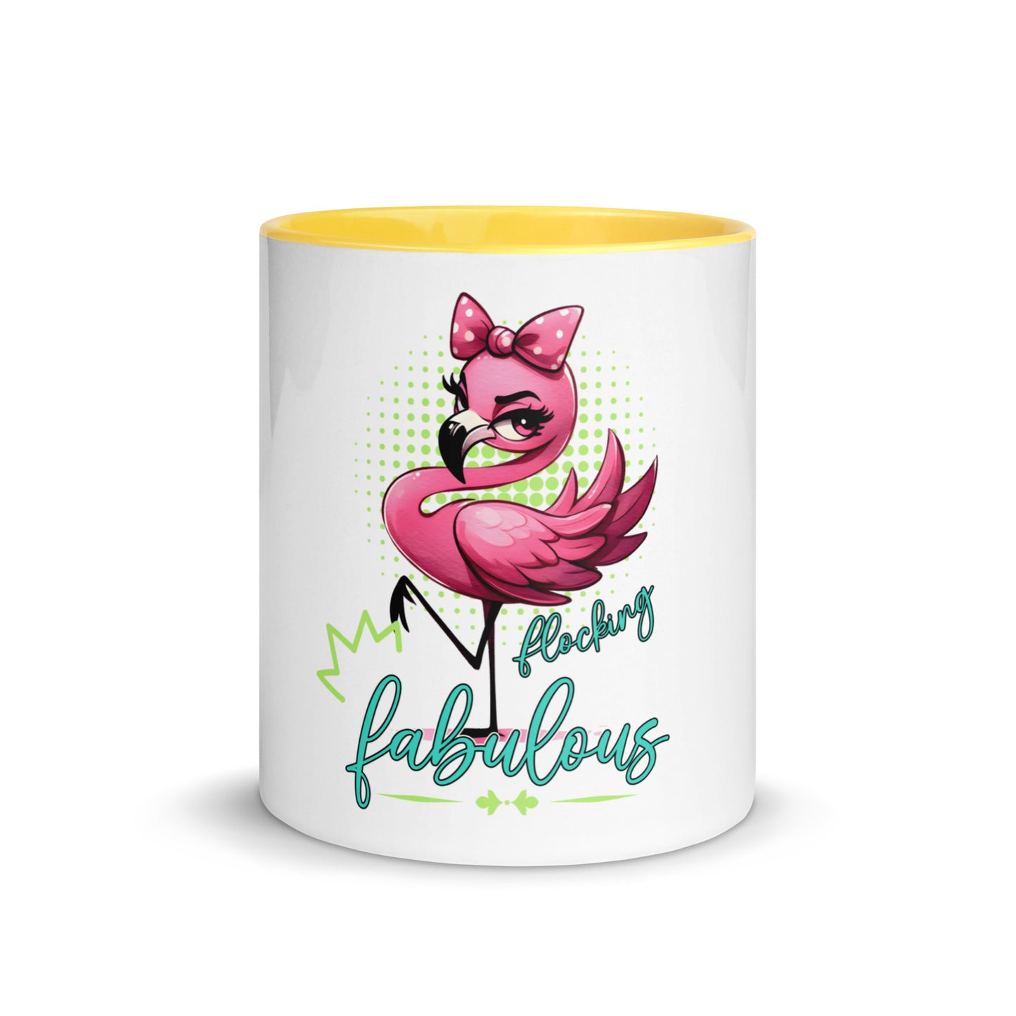 Flocking fabulous Mug with Color Inside