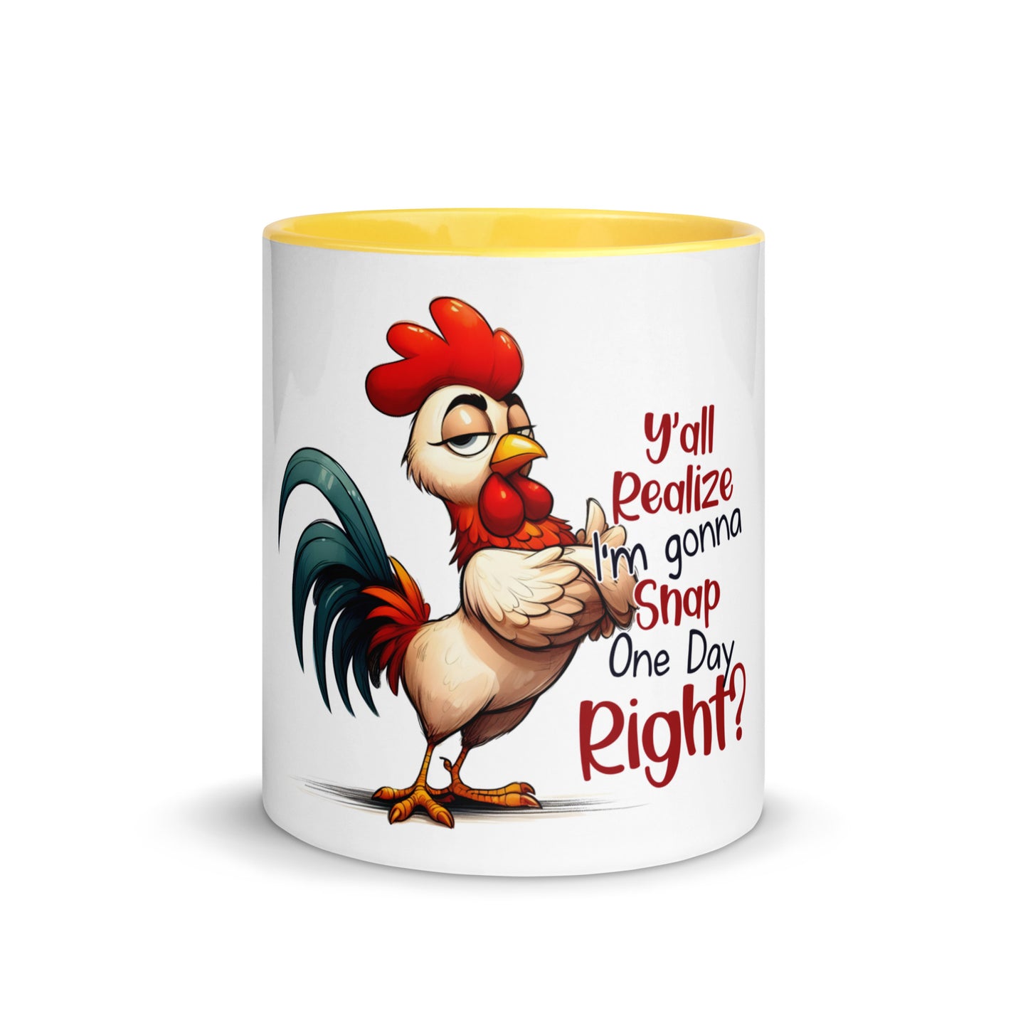 Y’all know Mug with Color Inside