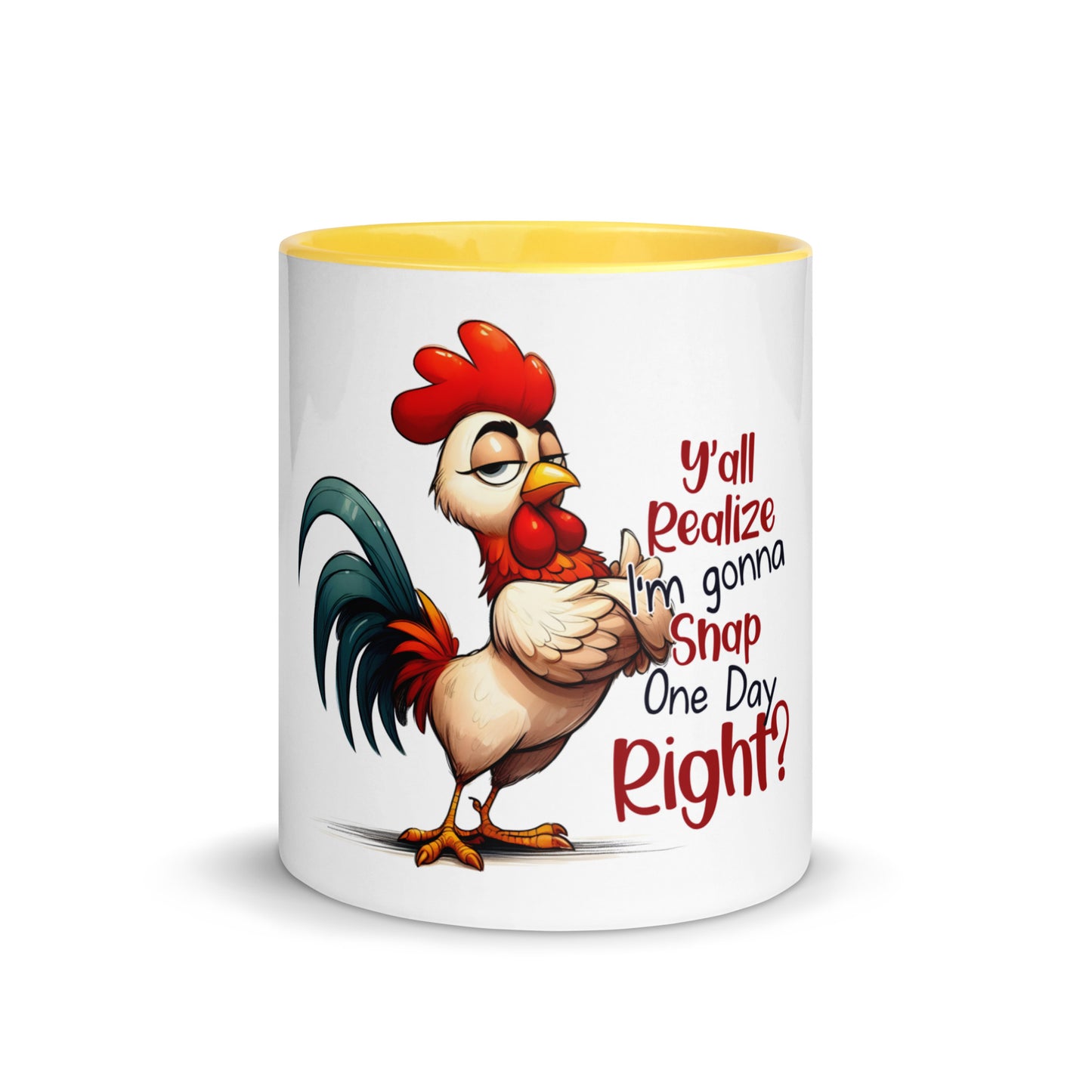 Y’all know Mug with Color Inside