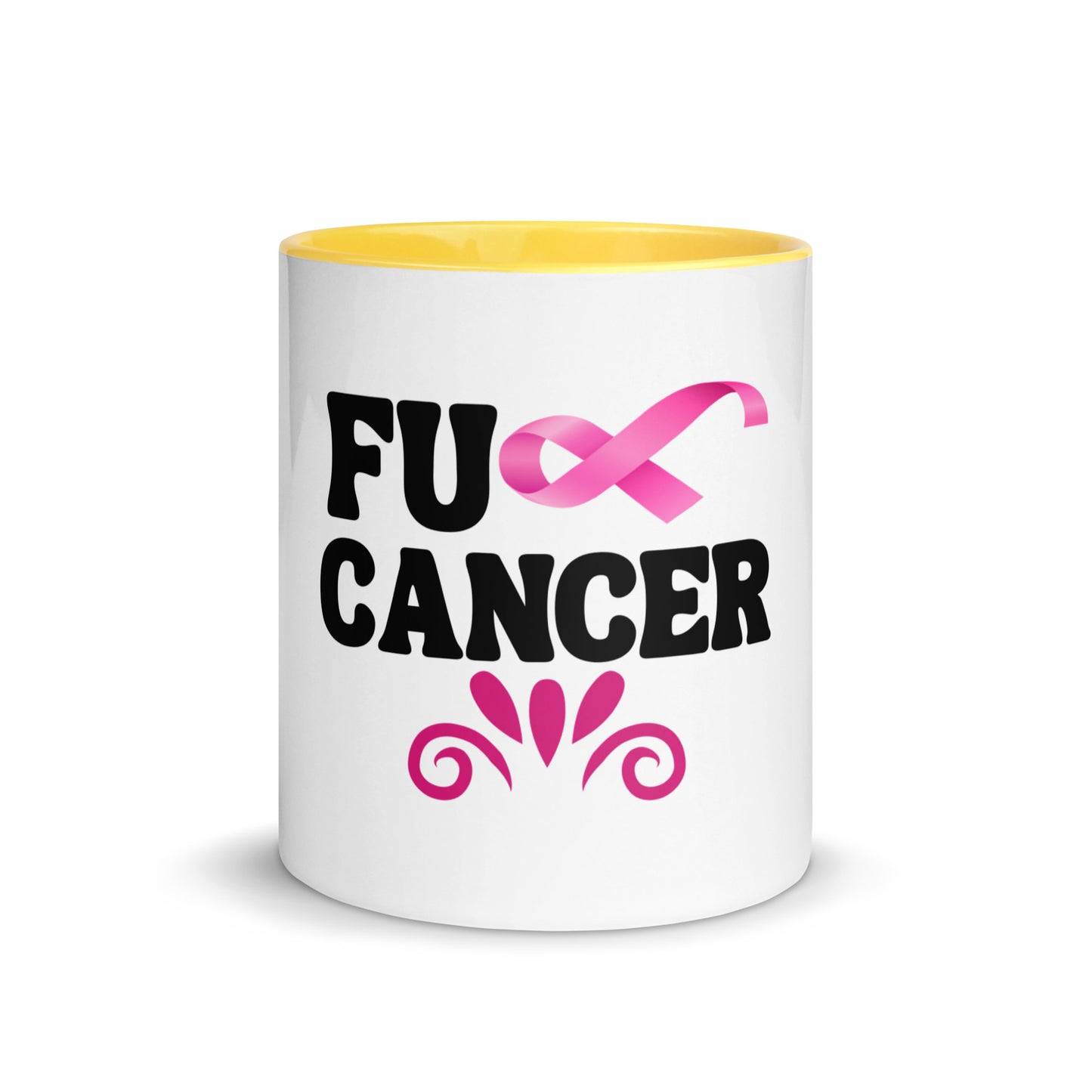 FU Cancer Mug with Color Inside