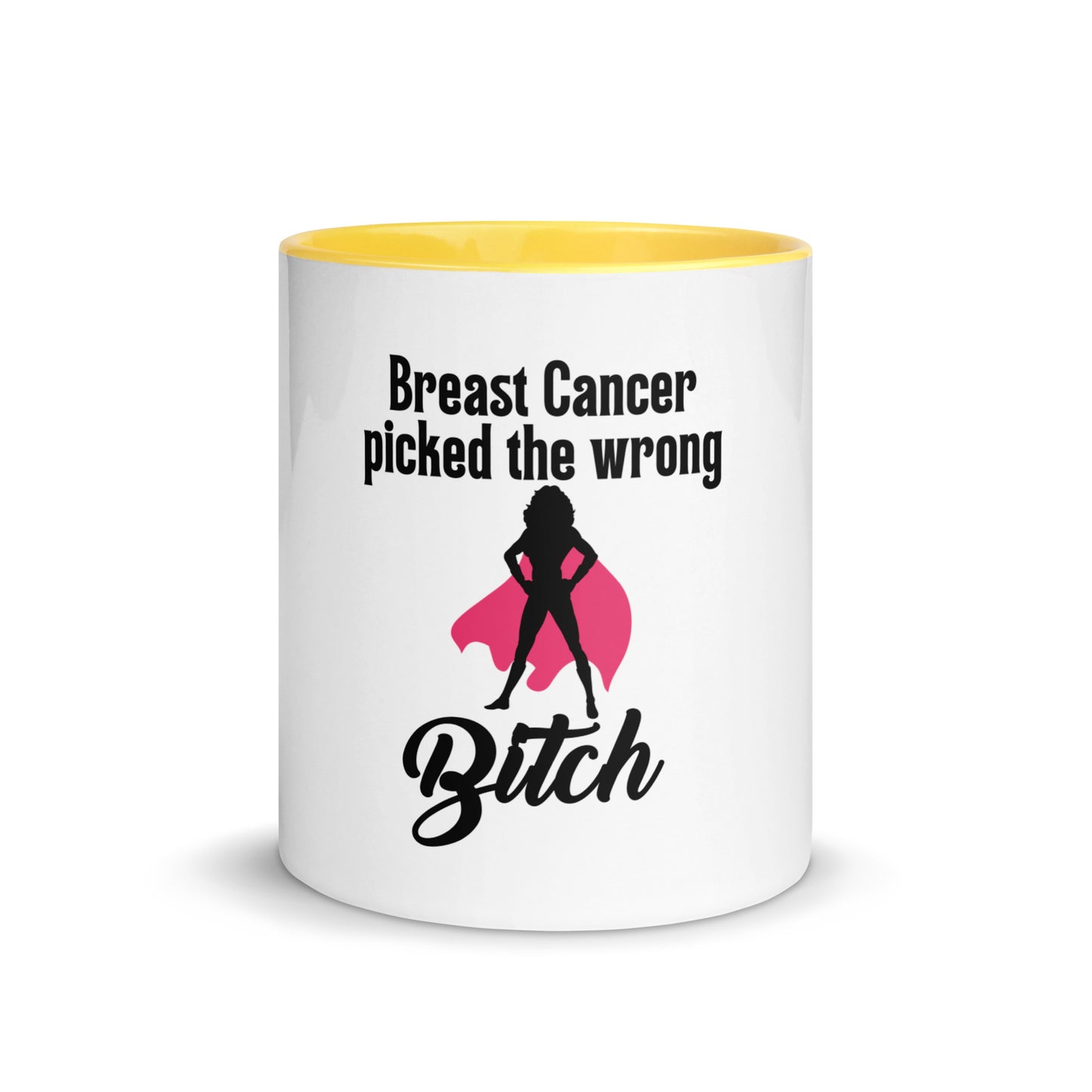 Breast cancer picked Mug with Color Inside