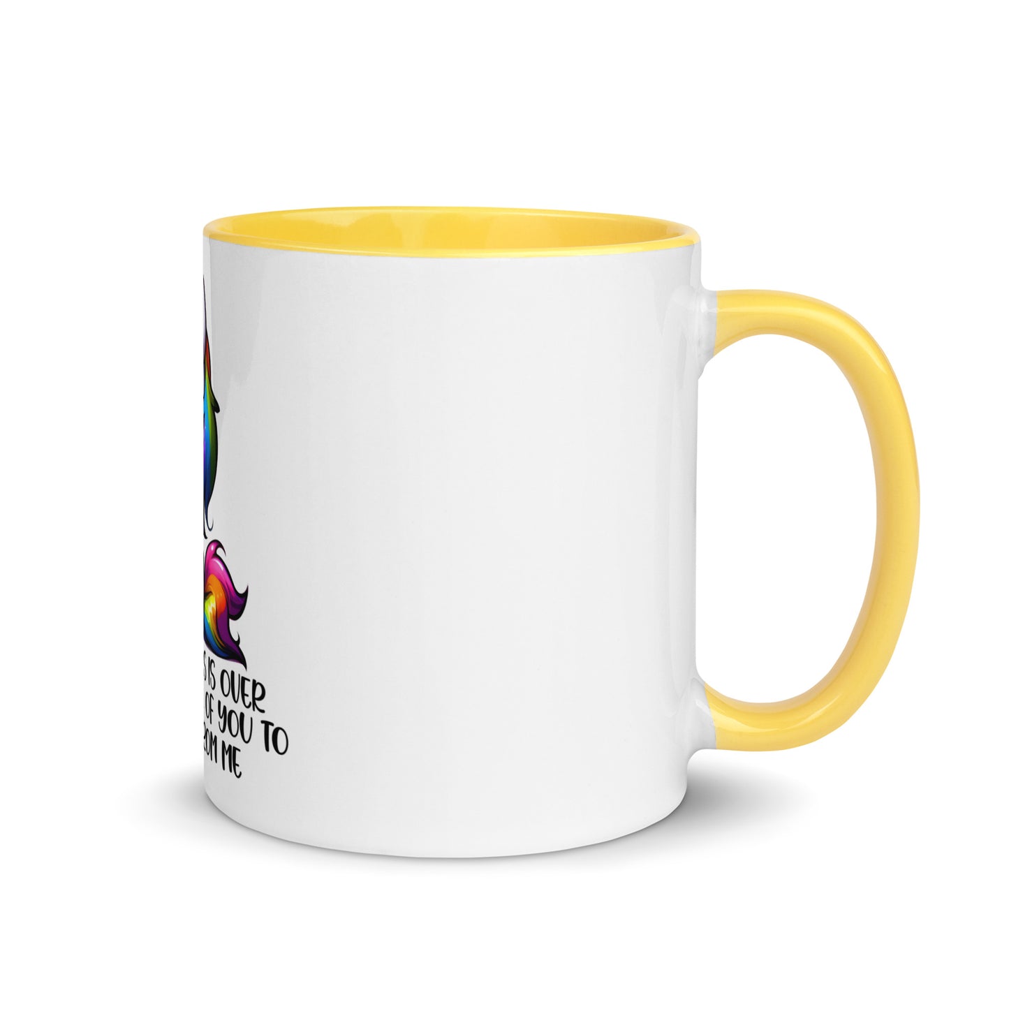 When this virus is over Mug with Color Inside