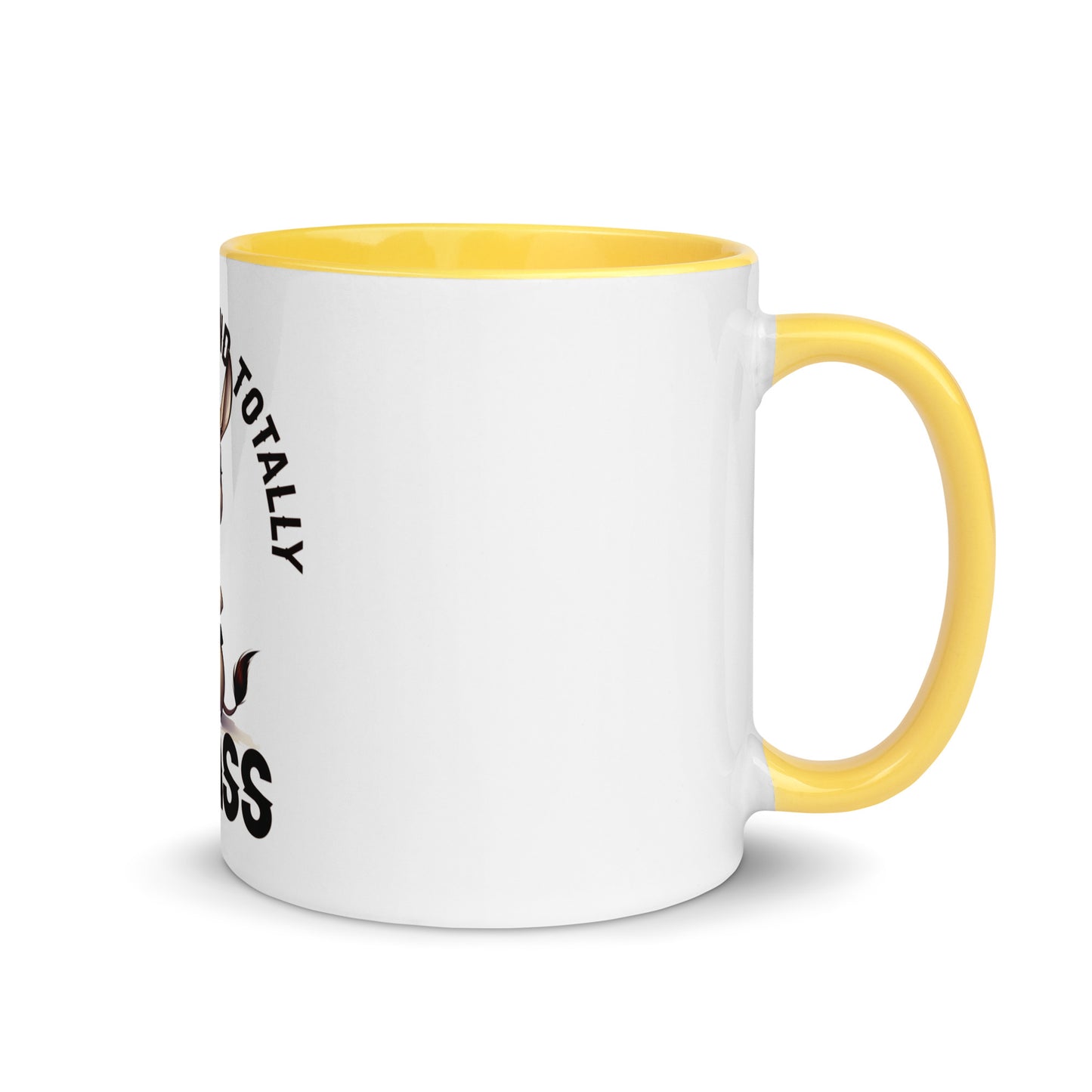 Sass class and total badass Mug with Color Inside