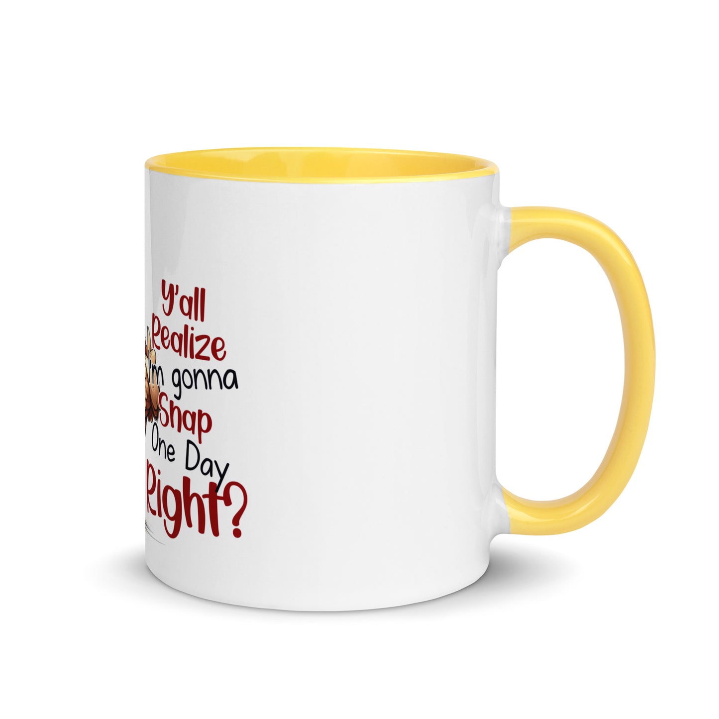 Y’all know Mug with Color Inside