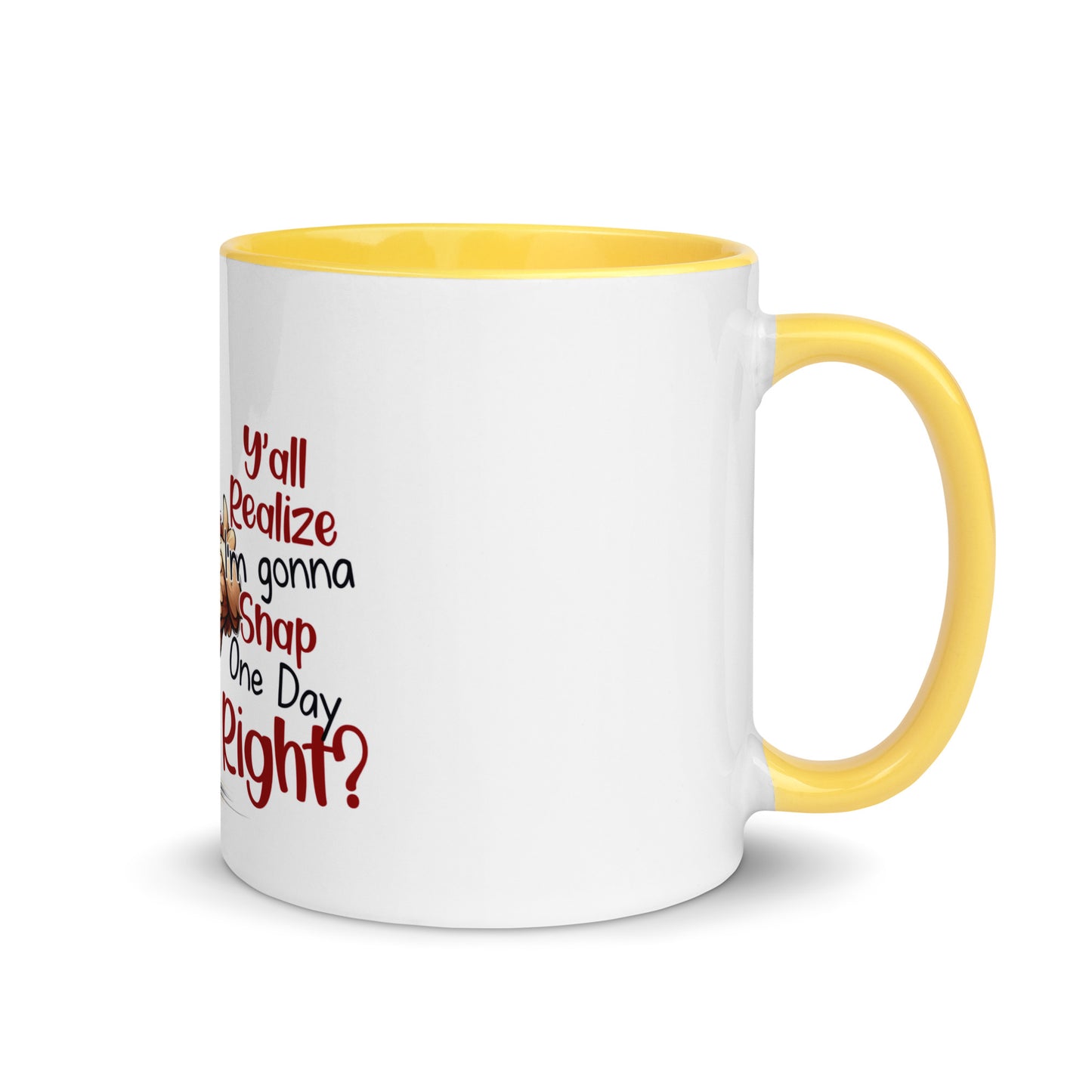 Y’all know Mug with Color Inside