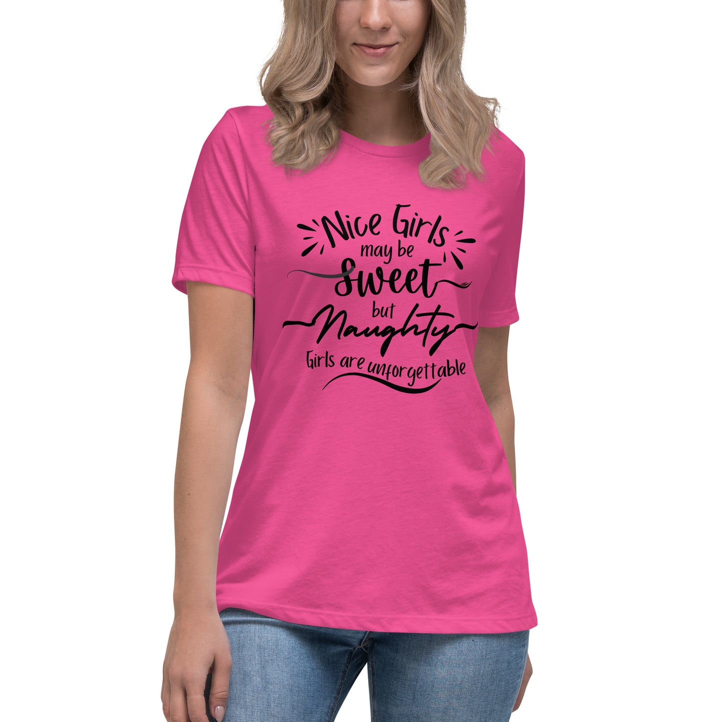 Nice Girls Women's Relaxed T-Shirt