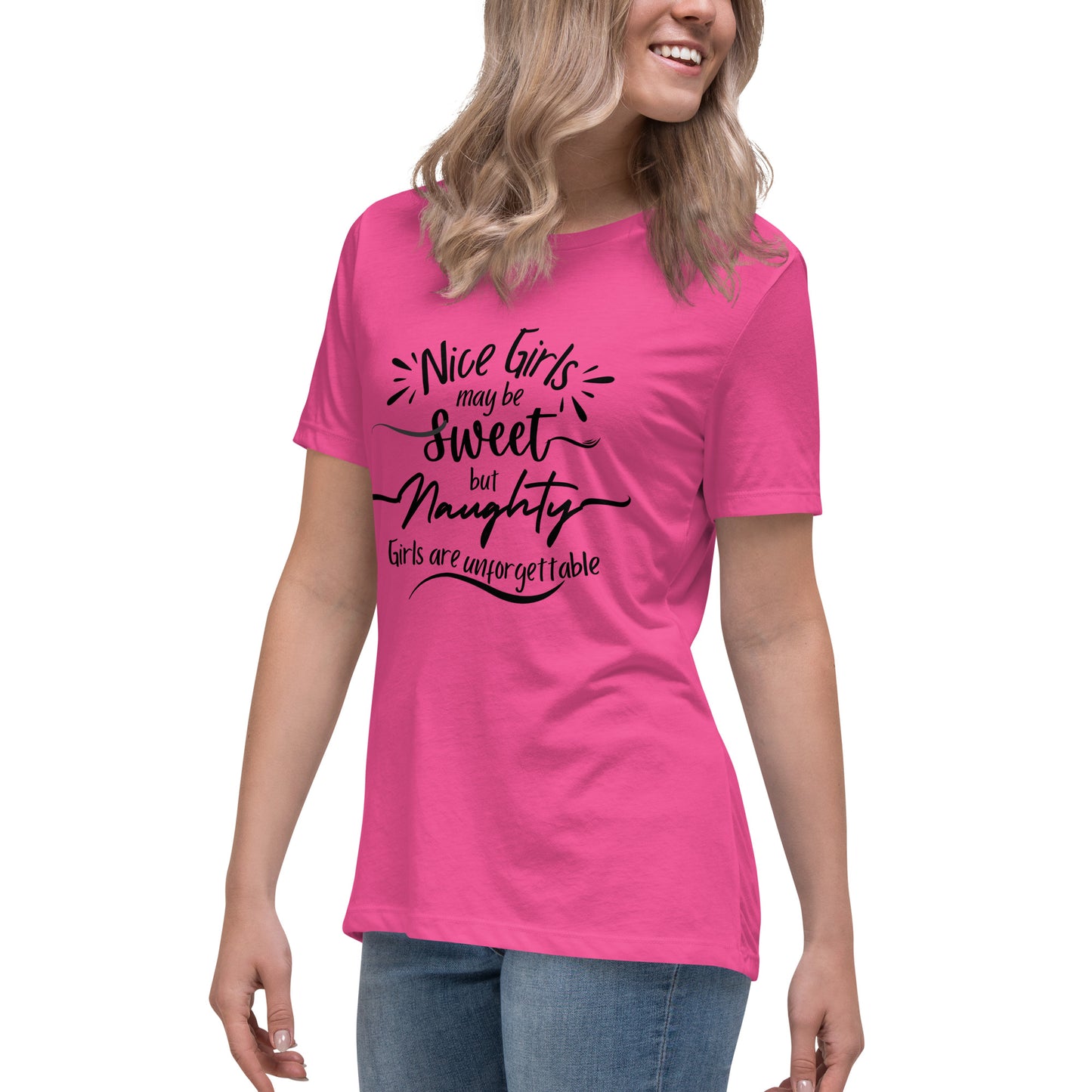Nice Girls Women's Relaxed T-Shirt