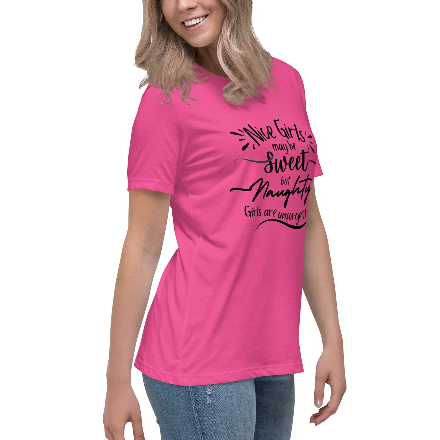 Nice Girls Women's Relaxed T-Shirt