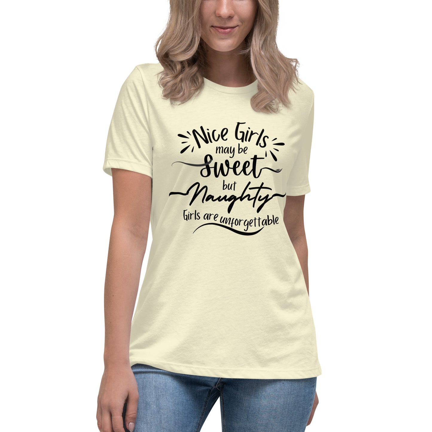 Nice Girls Women's Relaxed T-Shirt