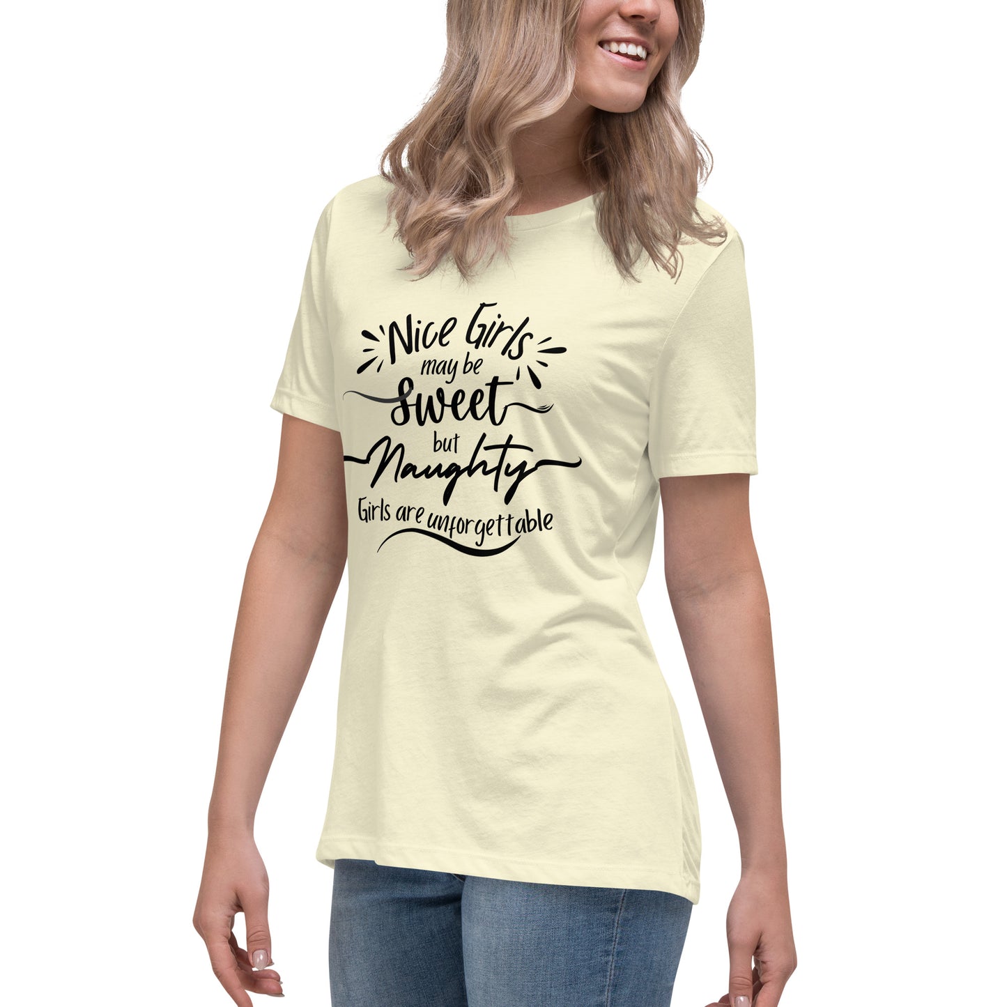 Nice Girls Women's Relaxed T-Shirt