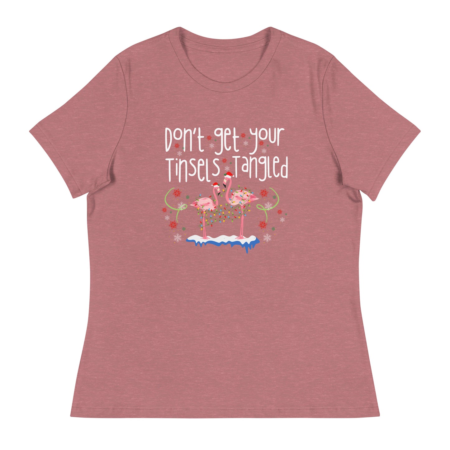 Tinsel tangled Women's Relaxed T-Shirt