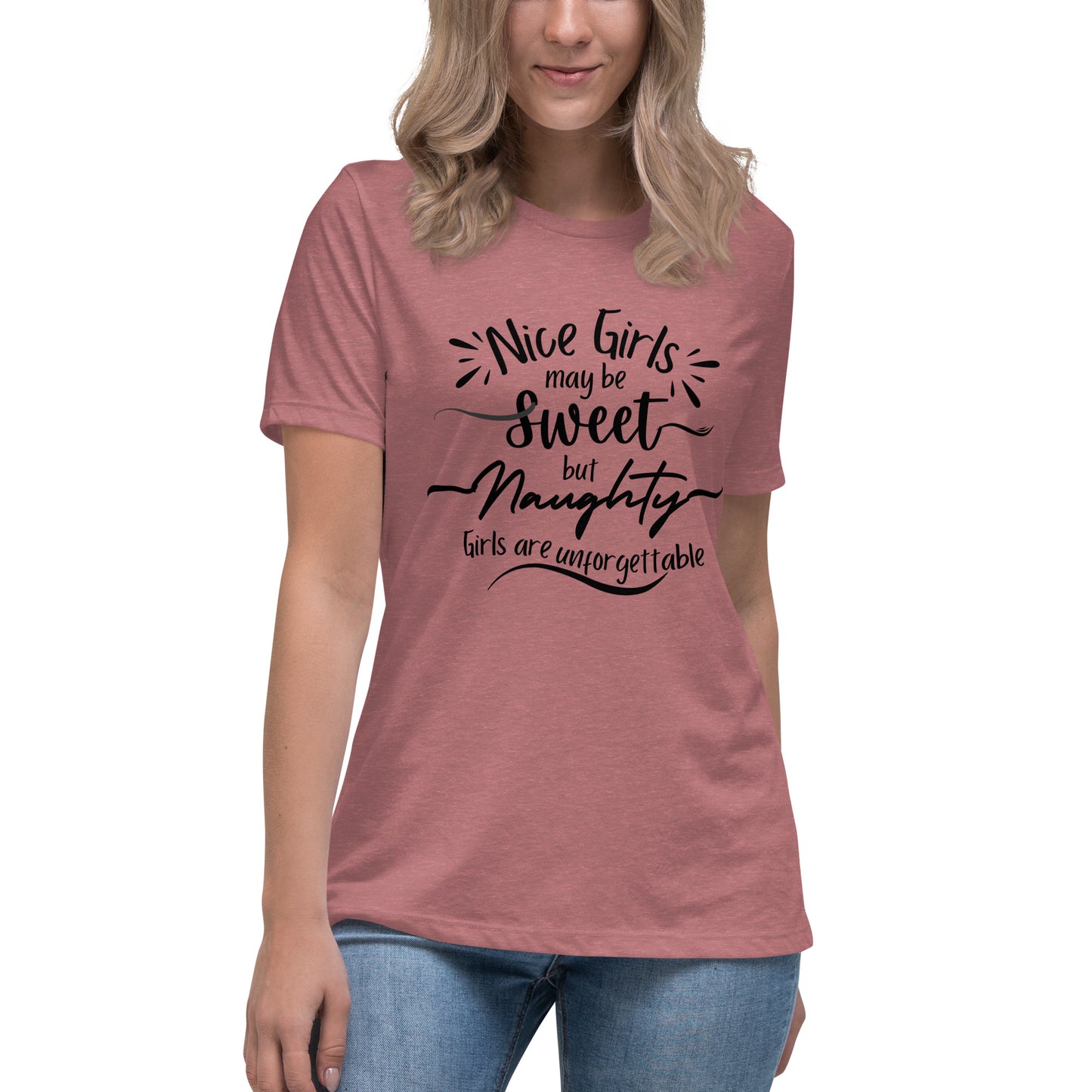 Nice Girls Women's Relaxed T-Shirt