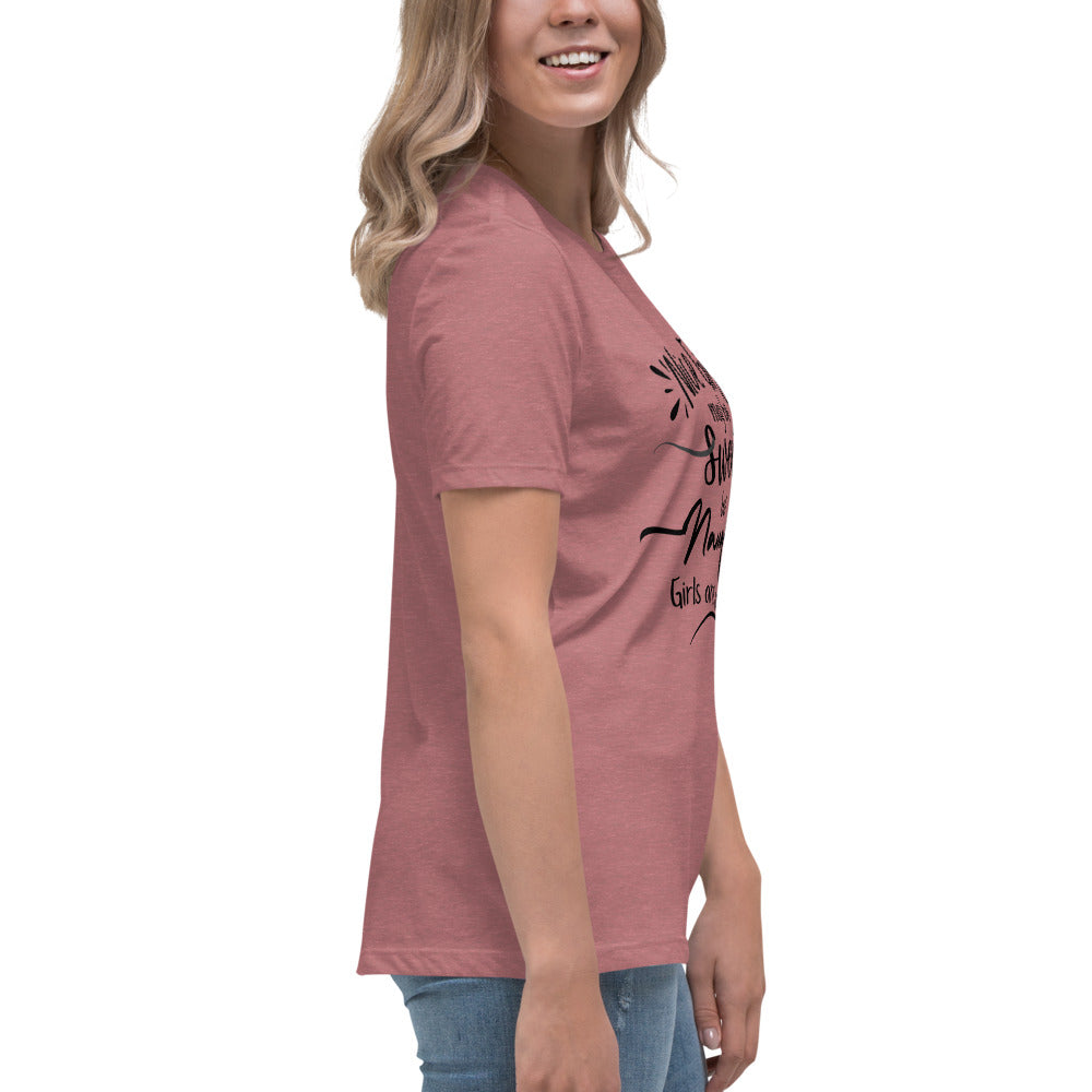 Nice Girls Women's Relaxed T-Shirt