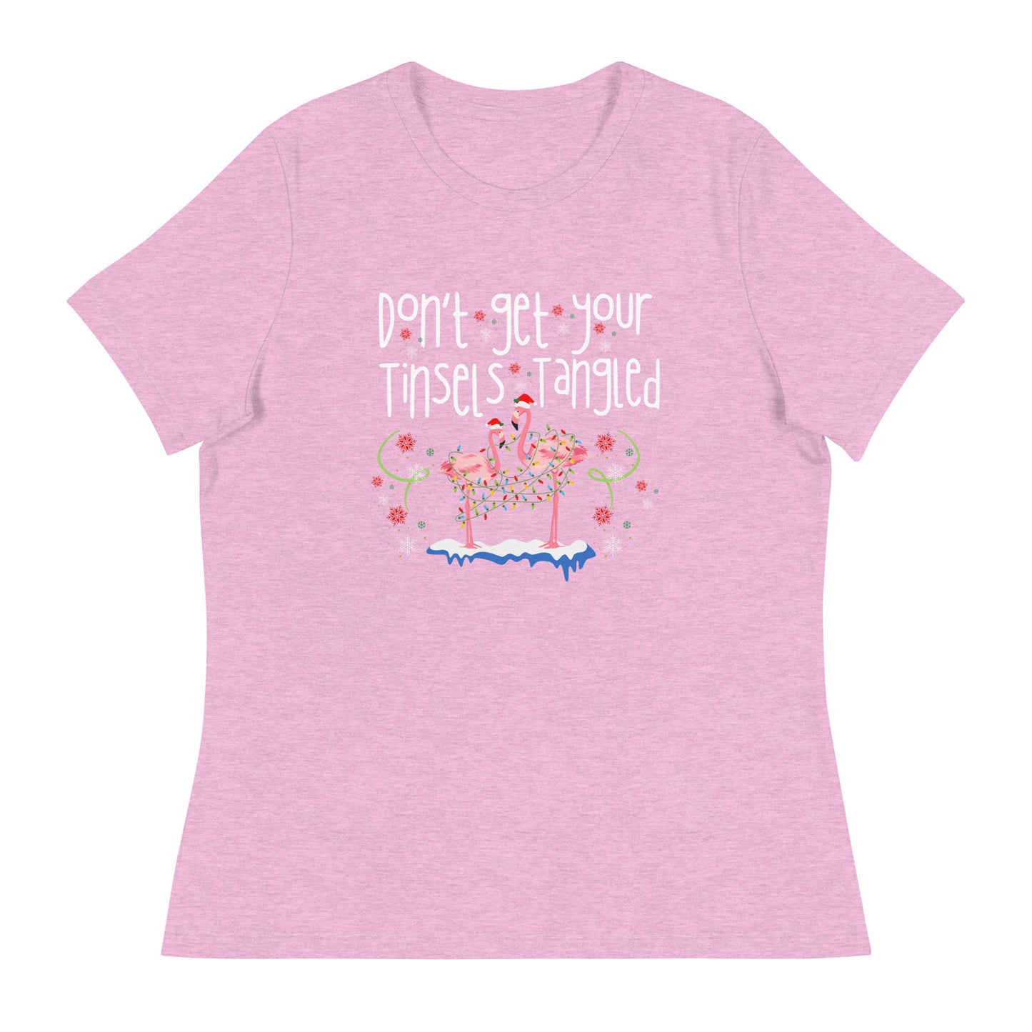 Tinsel tangled Women's Relaxed T-Shirt