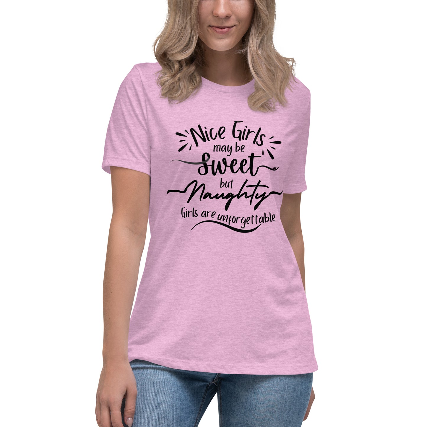 Nice Girls Women's Relaxed T-Shirt