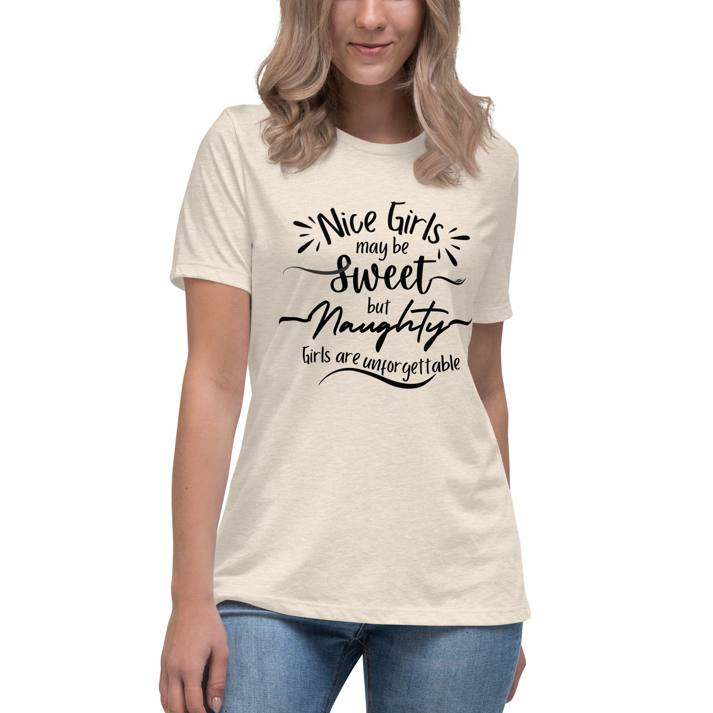Nice Girls Women's Relaxed T-Shirt