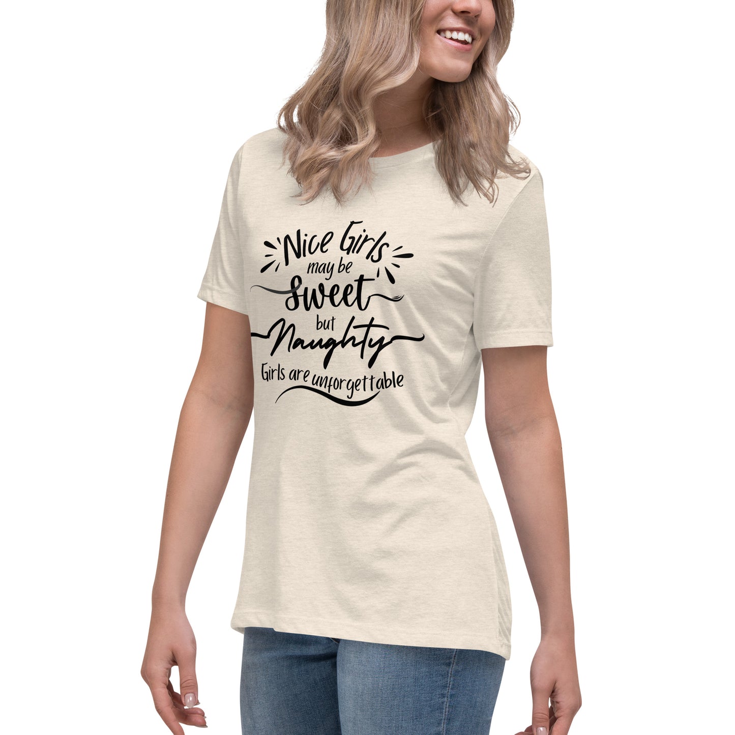 Nice Girls Women's Relaxed T-Shirt