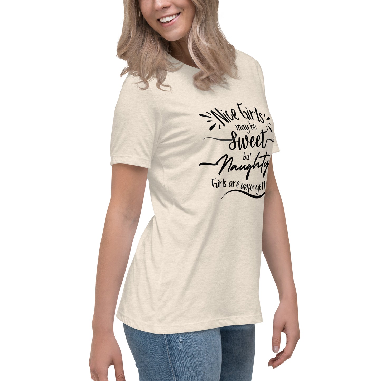 Nice Girls Women's Relaxed T-Shirt