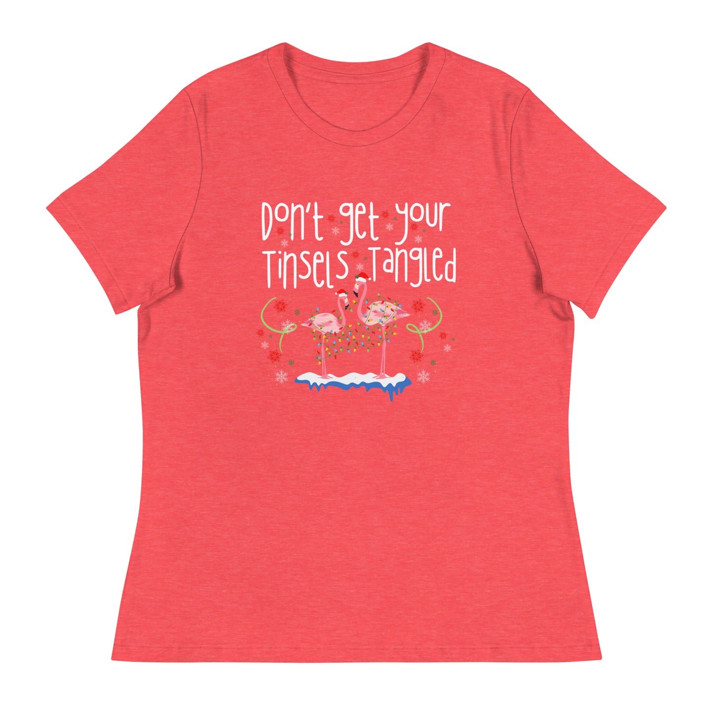 Tinsel tangled Women's Relaxed T-Shirt