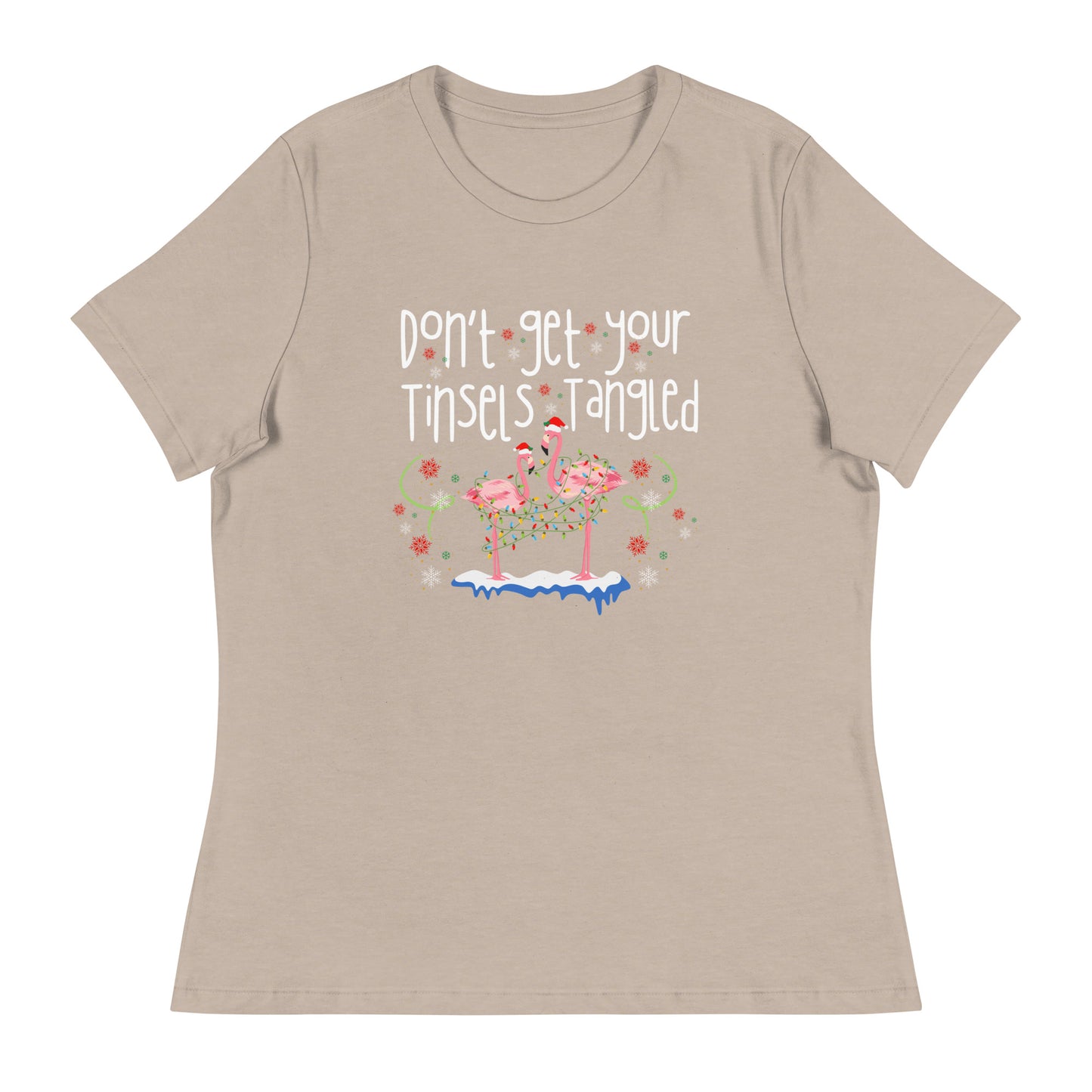Tinsel tangled Women's Relaxed T-Shirt