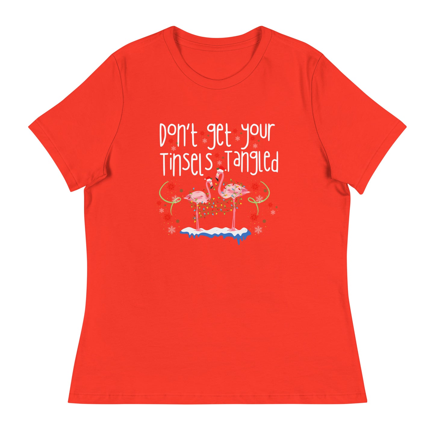 Tinsel tangled Women's Relaxed T-Shirt