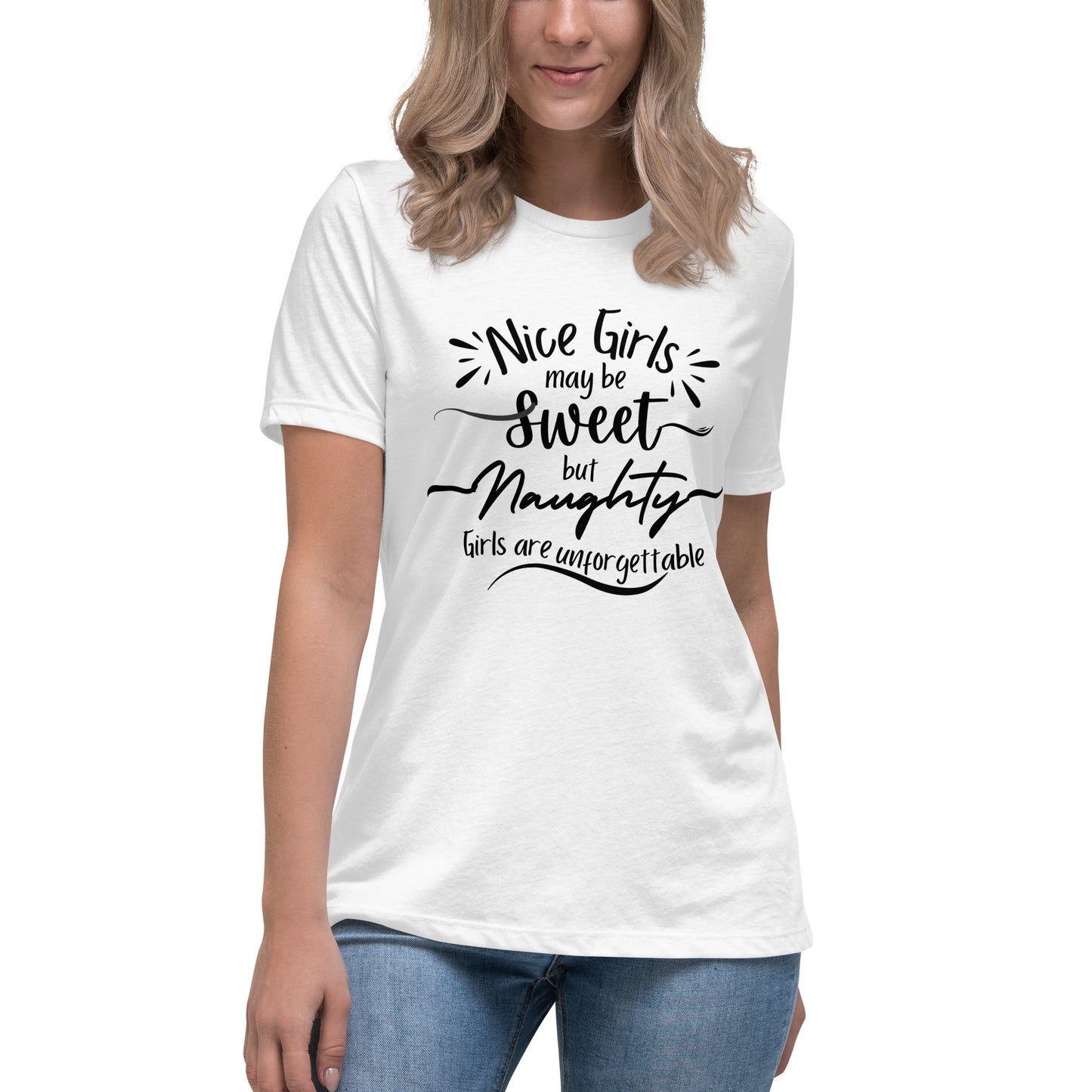 Nice Girls Women's Relaxed T-Shirt
