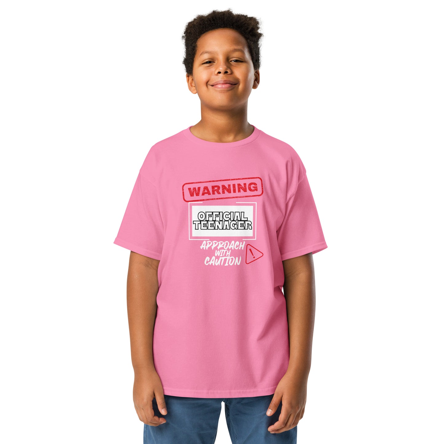 Warning Youth classic tee