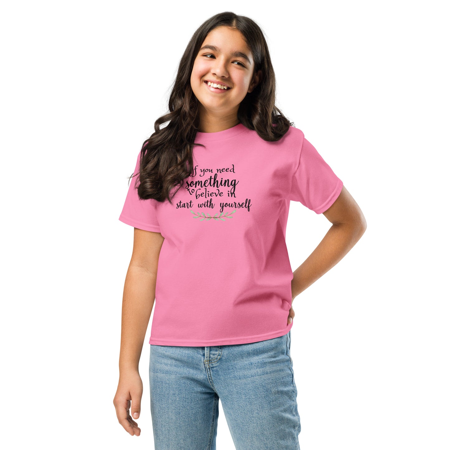 Need something to believe Youth classic tee