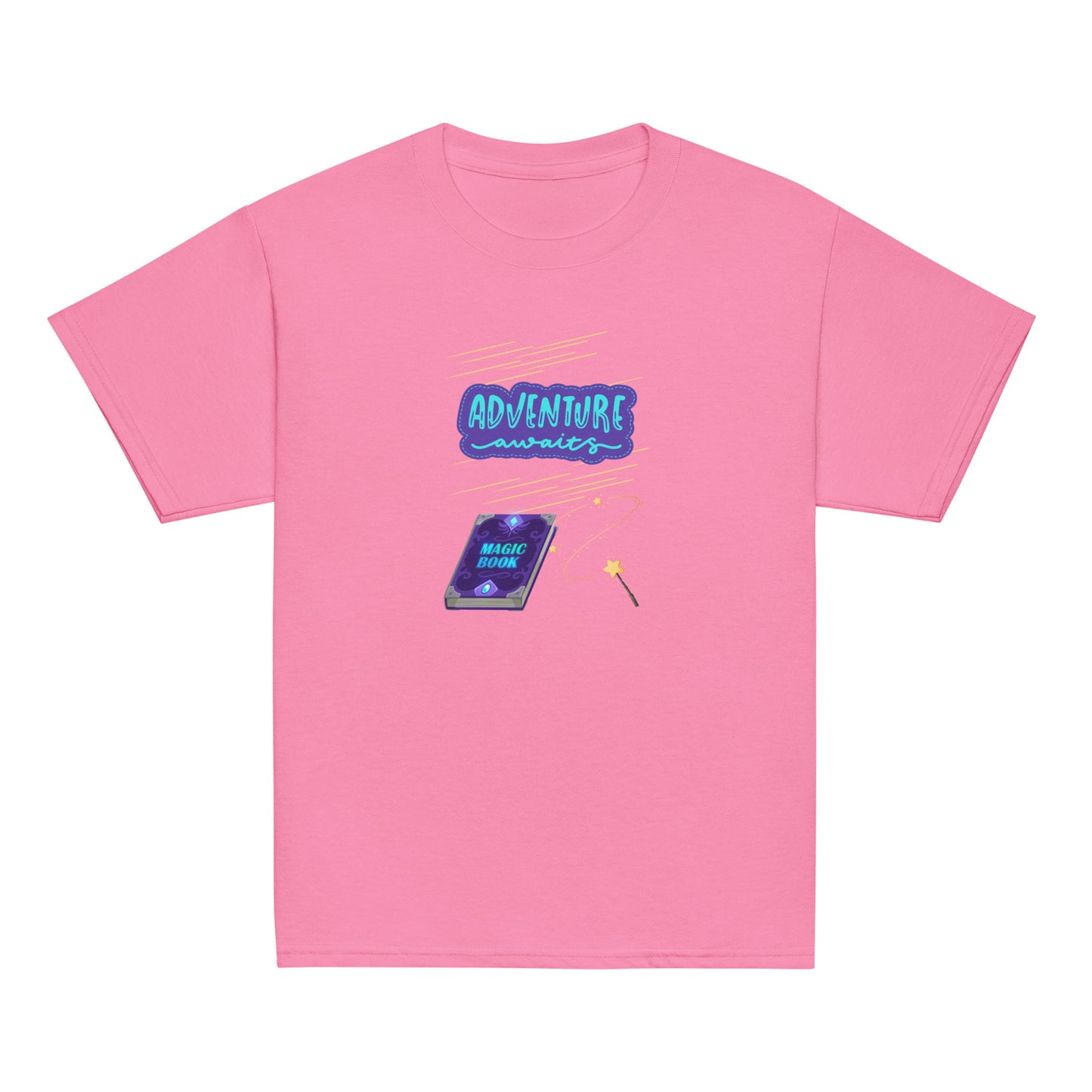 Adventure awaits Youth classic tee