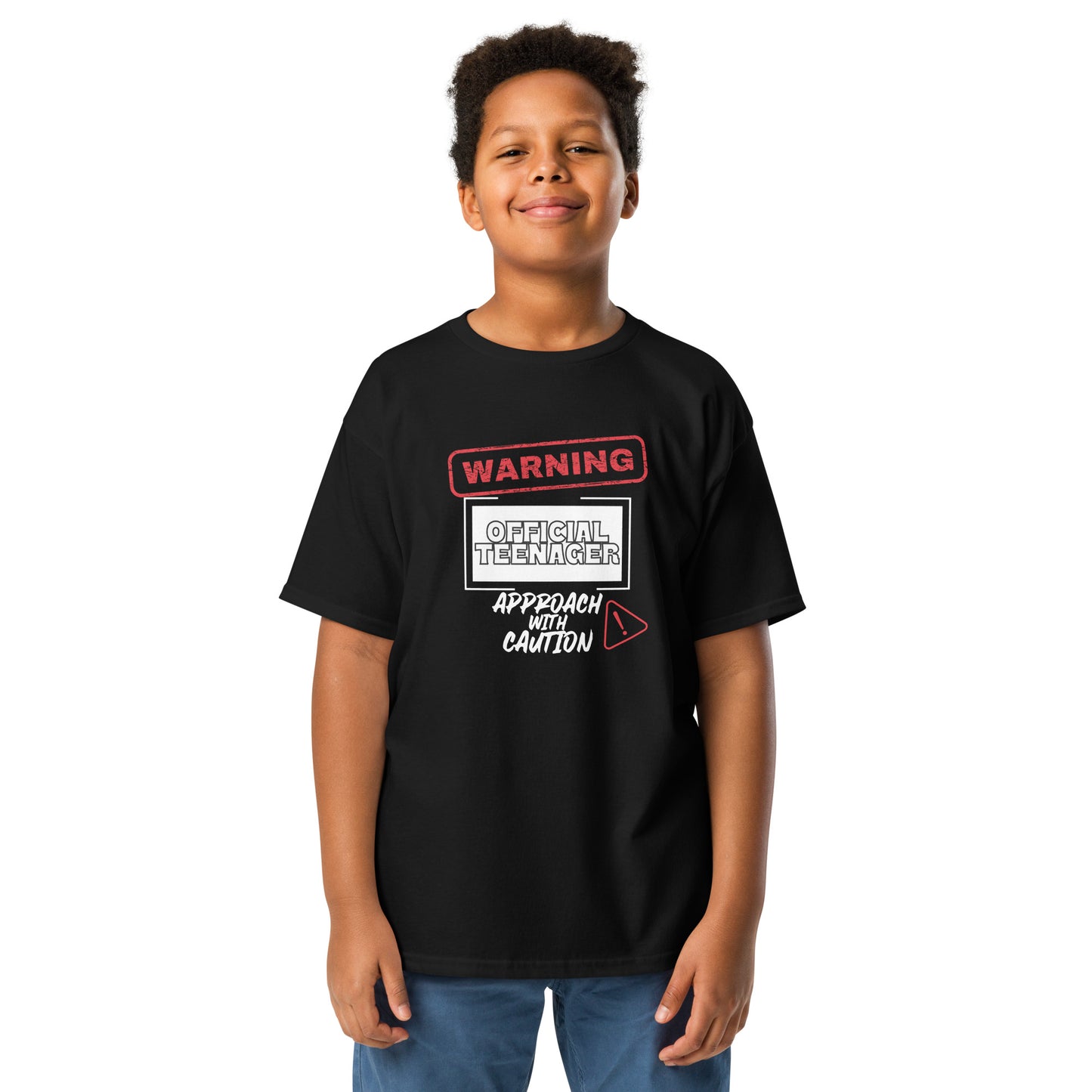 Warning Youth classic tee