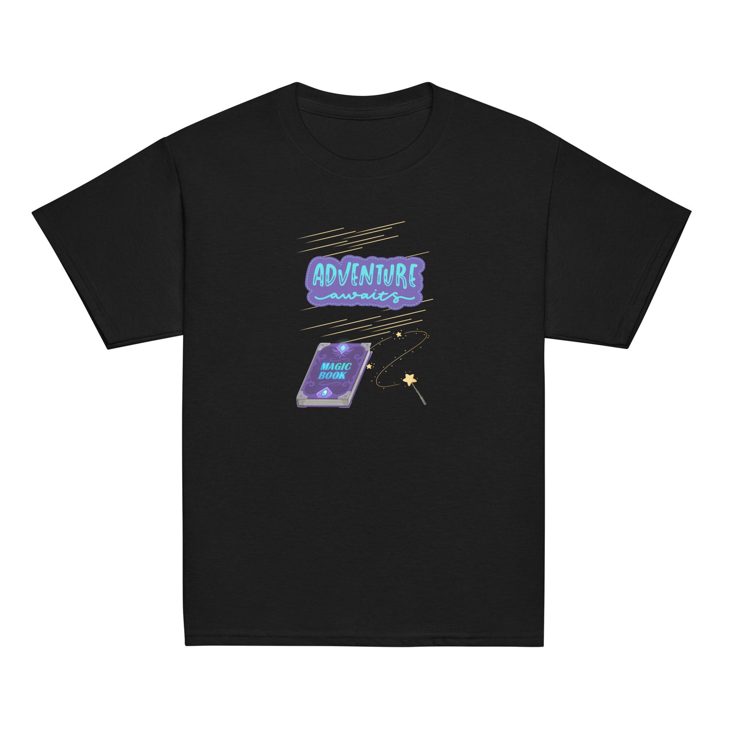 Adventure awaits Youth classic tee