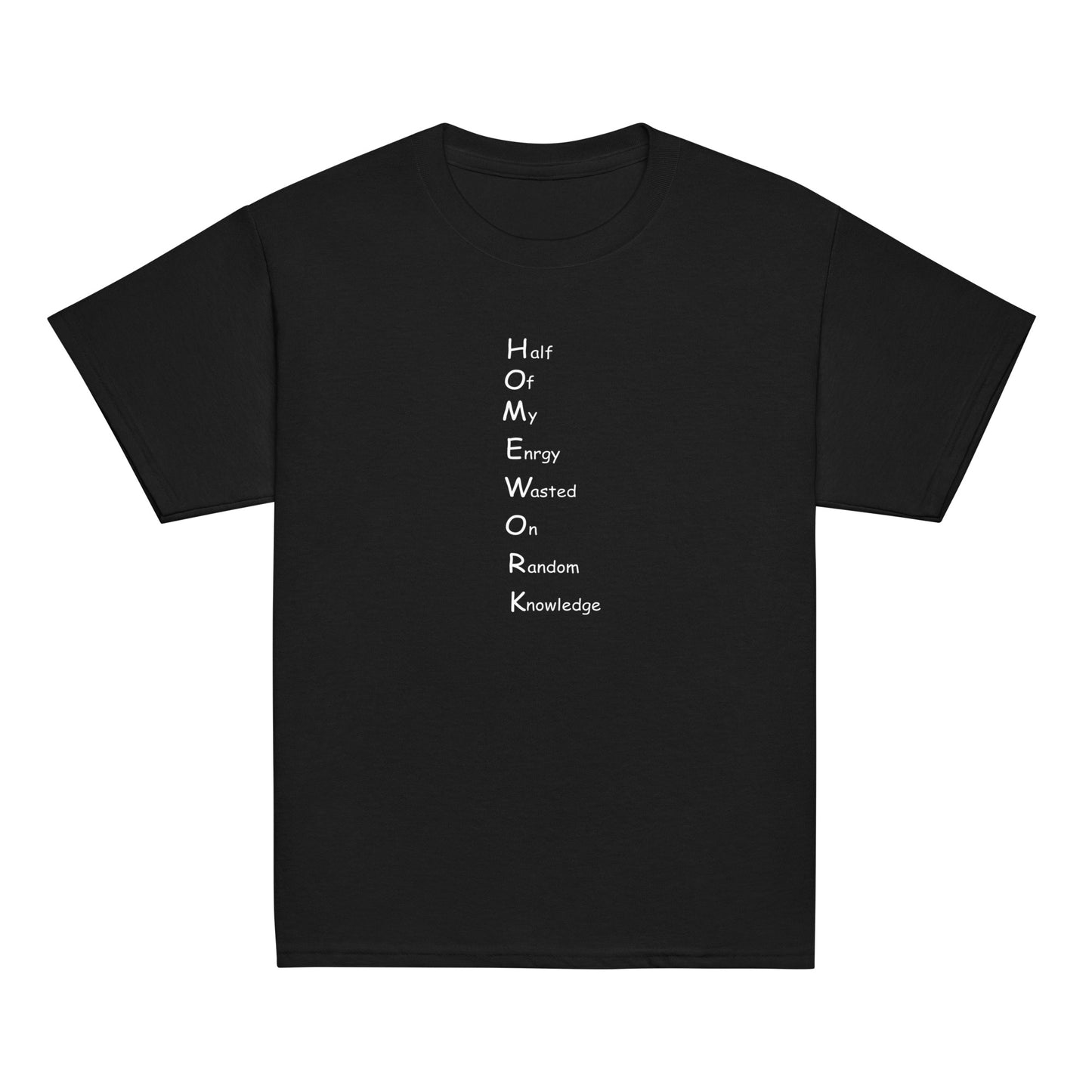 Homework Youth classic tee