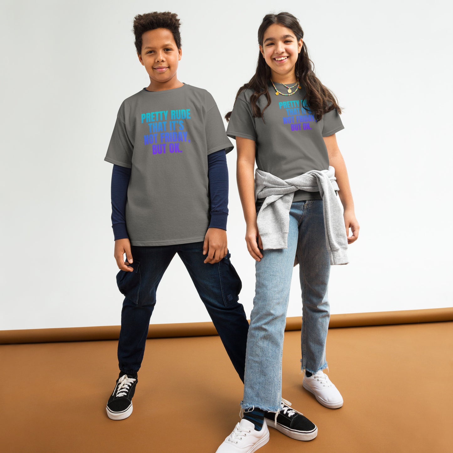 Pretty rude Youth classic tee